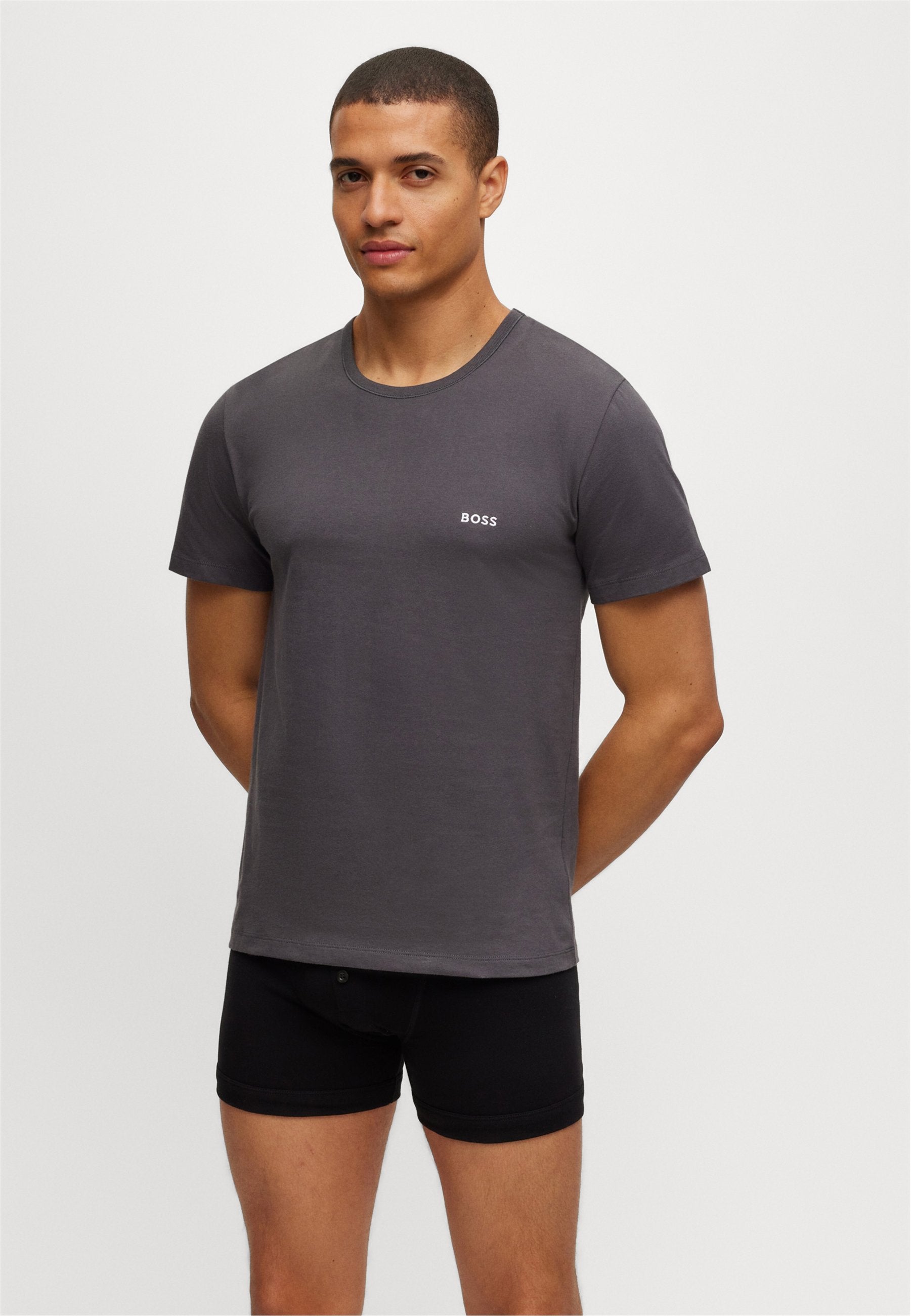 CLASSIC 3 PACK - Undershirt - white/grey/dark blue