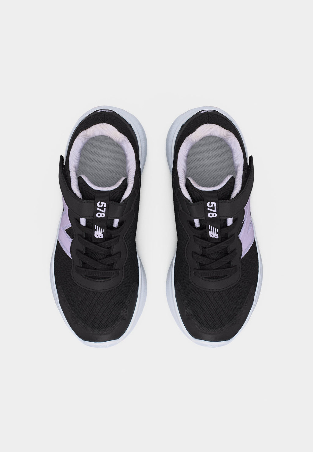 578 UNISEX - Road running shoes - black/taro/white