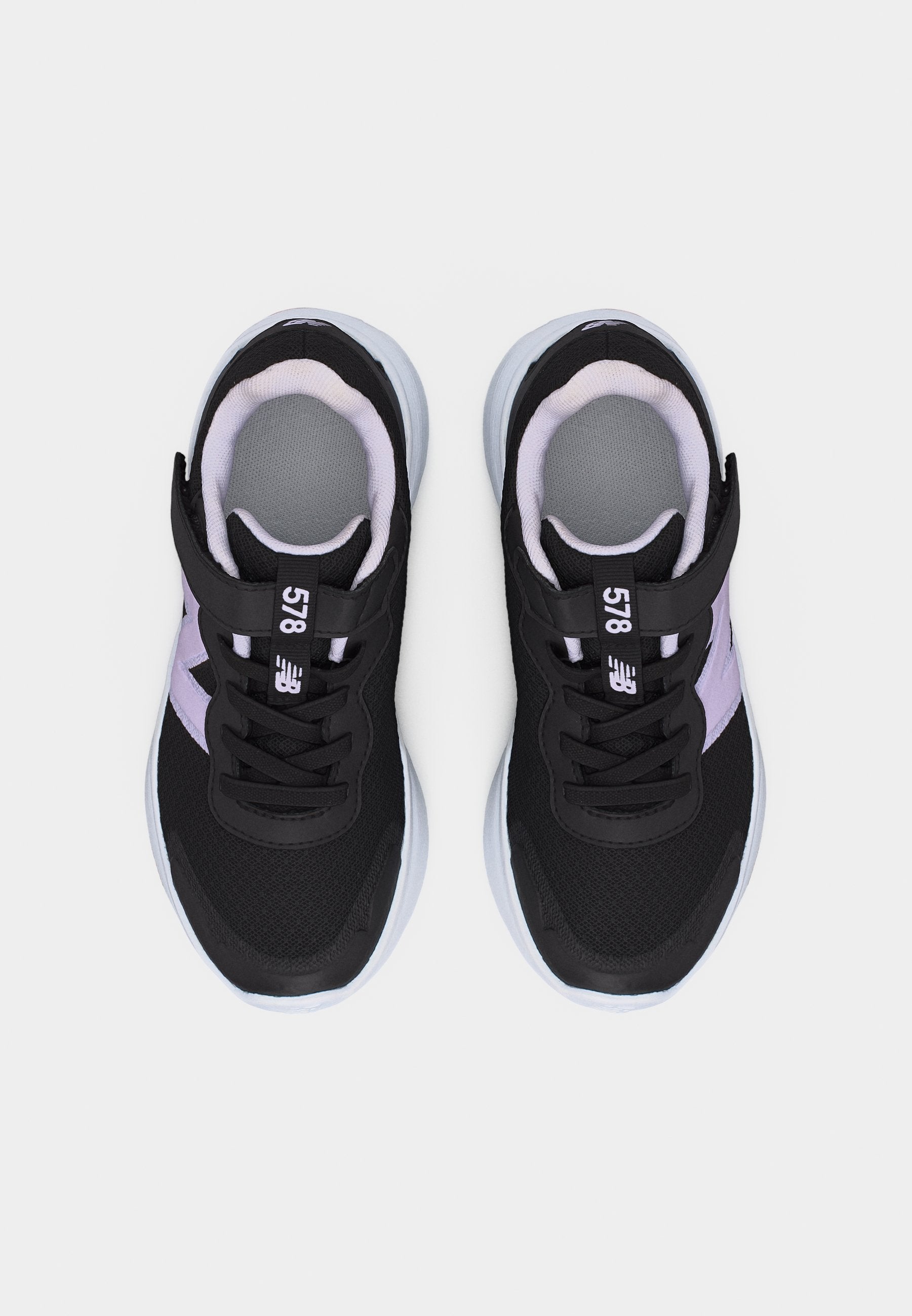 578 UNISEX - Road running shoes - black/taro/white