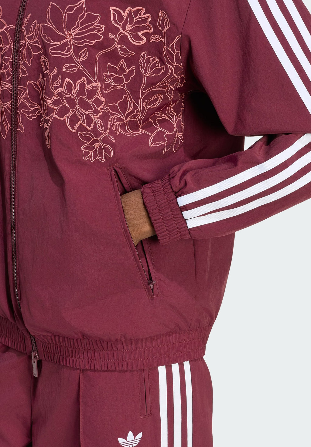 FB TT LOOSE - Training jacket - maroon