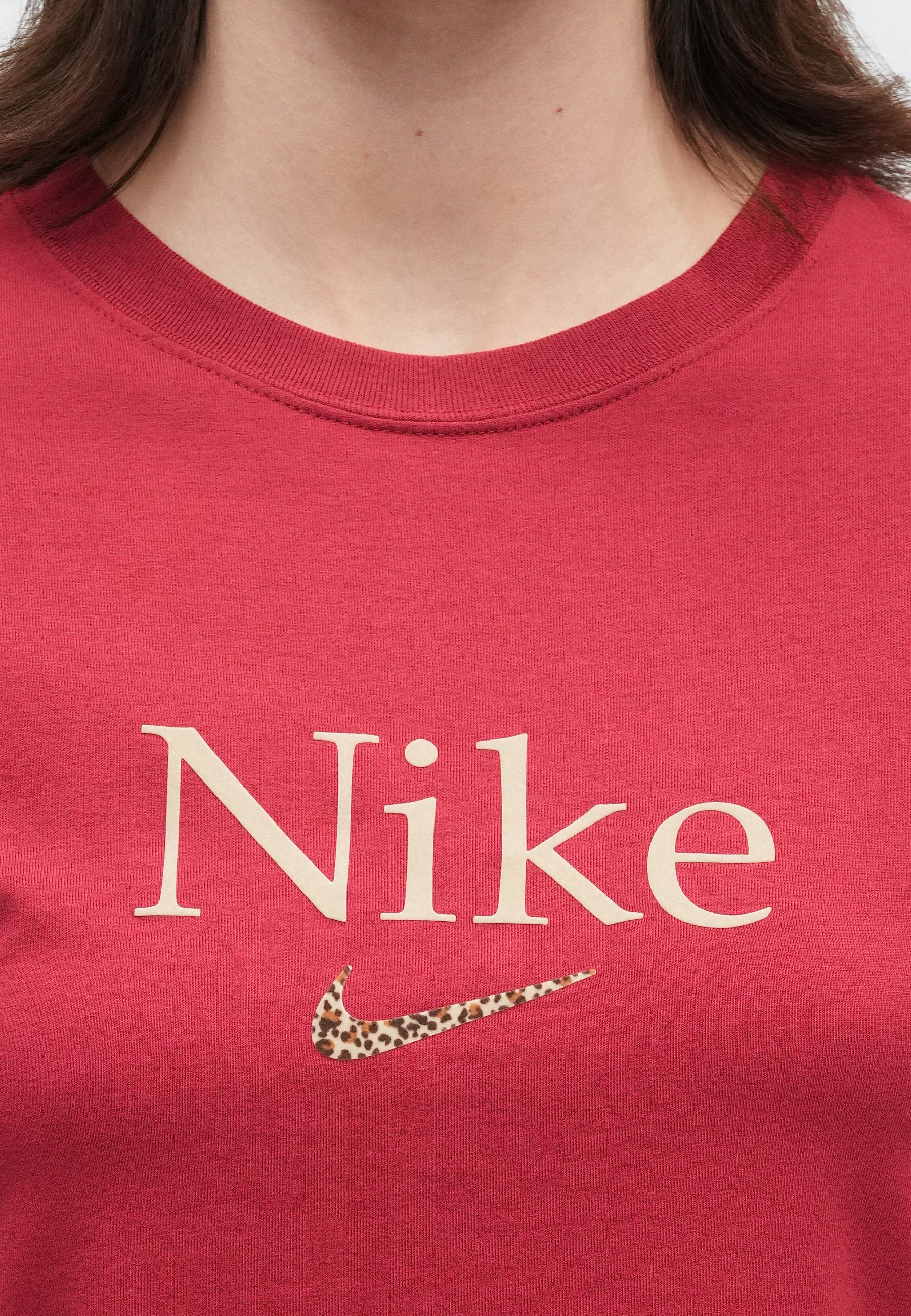 Print T-shirt - team crimson