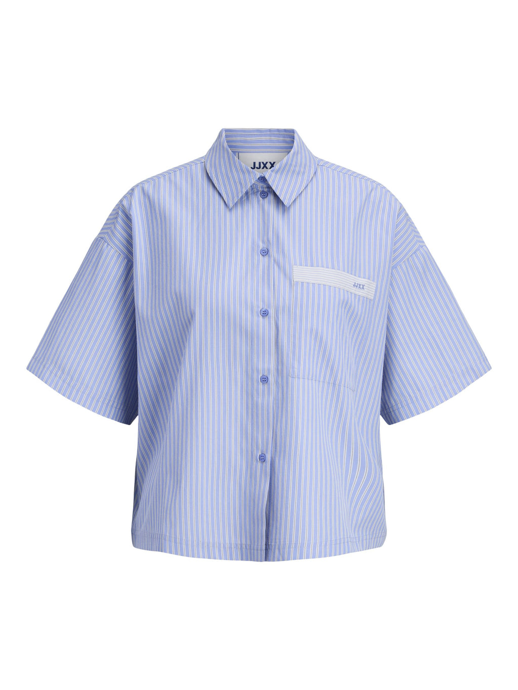 JXCARO SHIRT - Button-down blouse - hydrangea