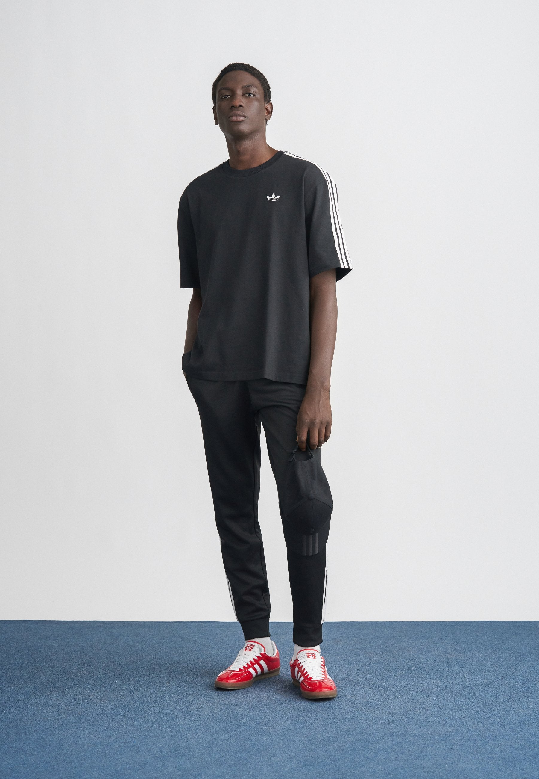3S TEE - Print T-shirt - black
