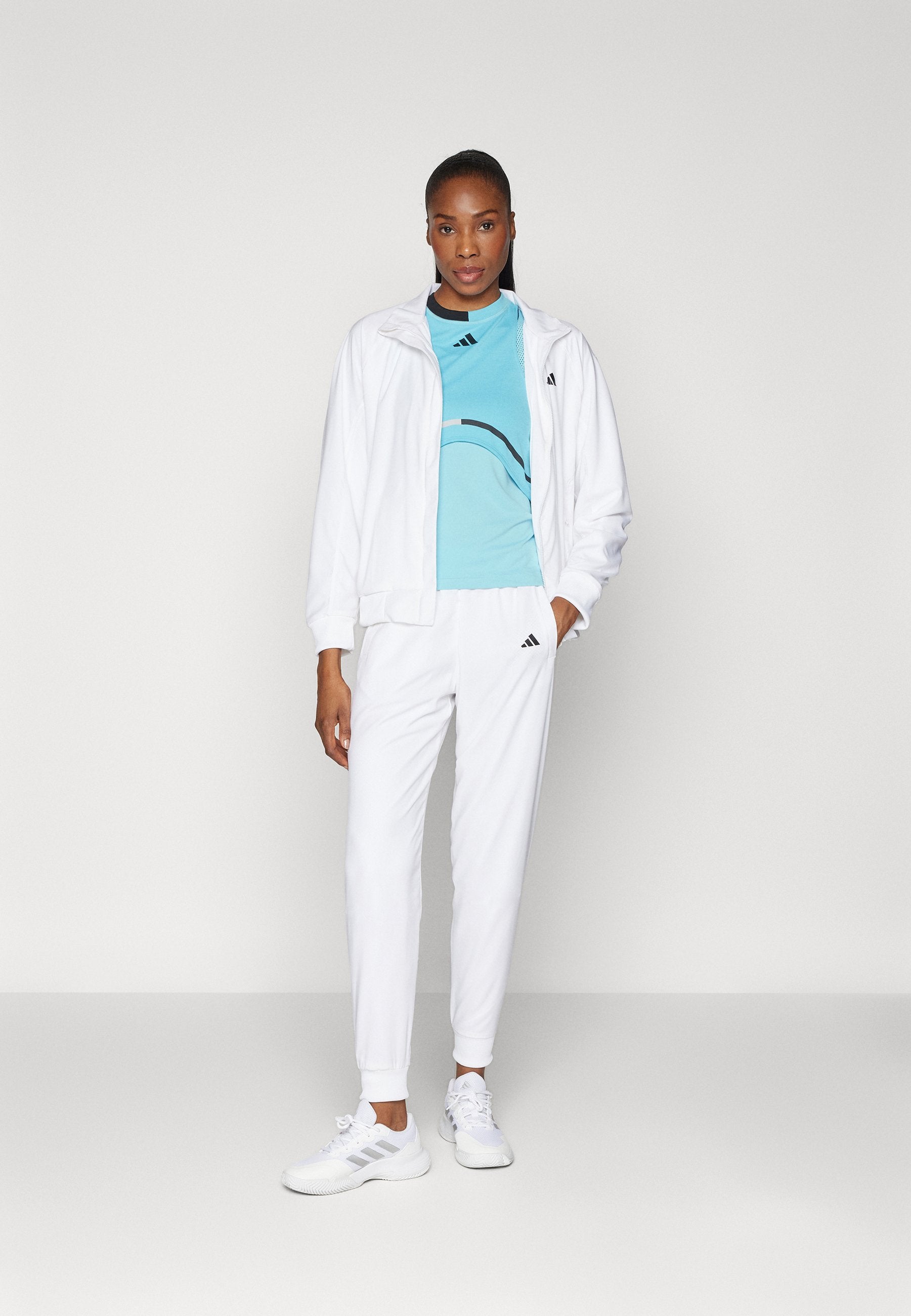 WALK ON PANT - Tracksuit bottoms - white