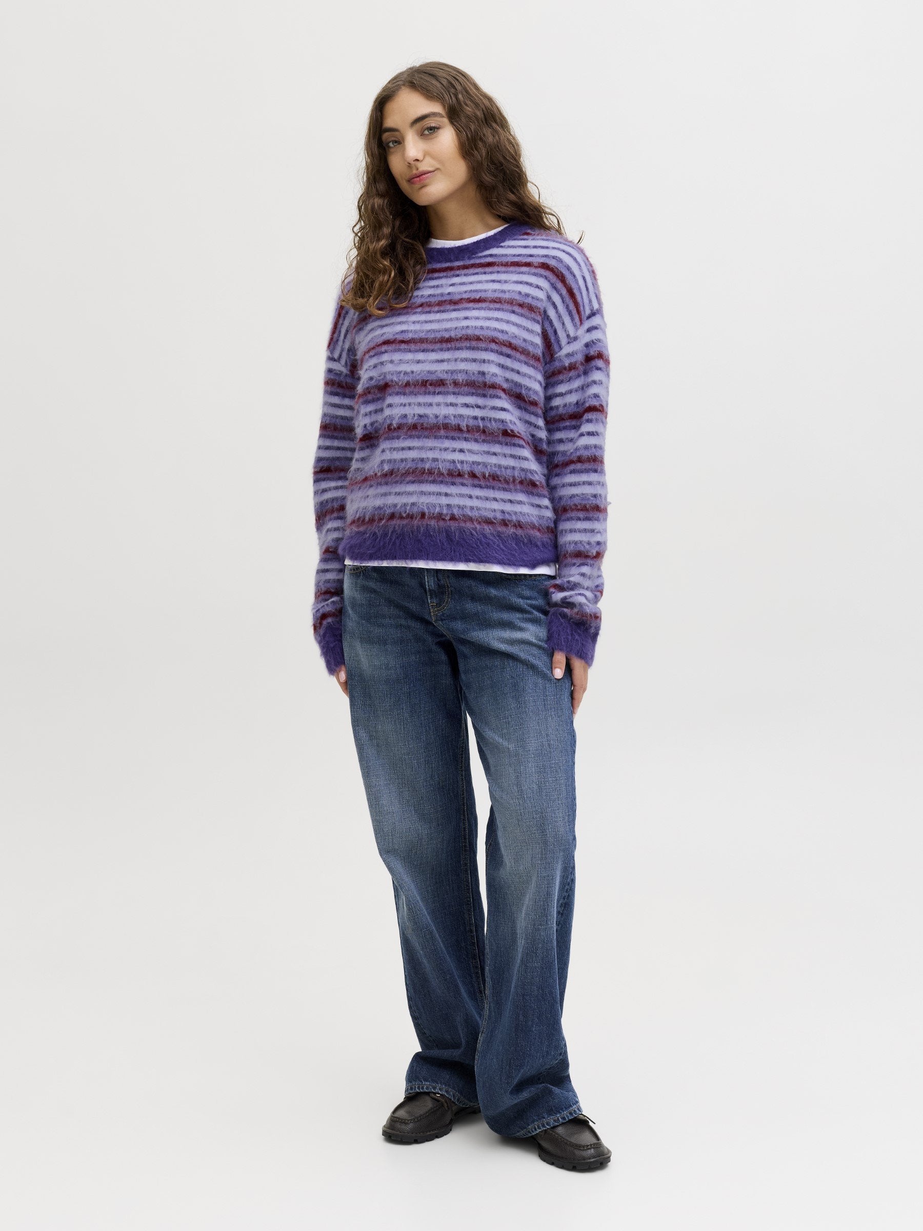 Knitted JXMARCIA Knitted - Jumper - petunia
