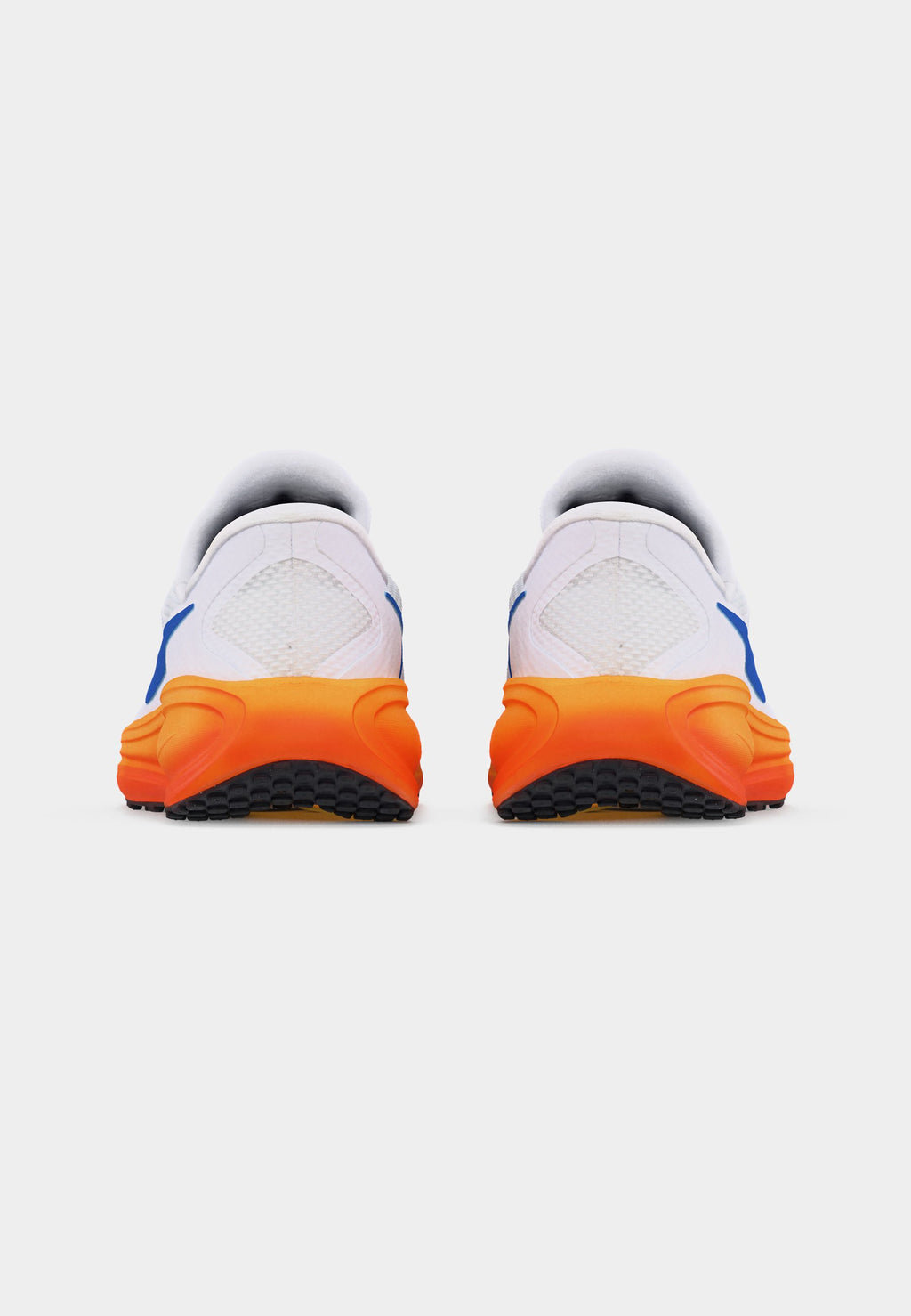 REVOLUTION 8 EASYON - Road running shoes - white/blue crystal/hydrogen blue/total orange/topaz gold-coloured