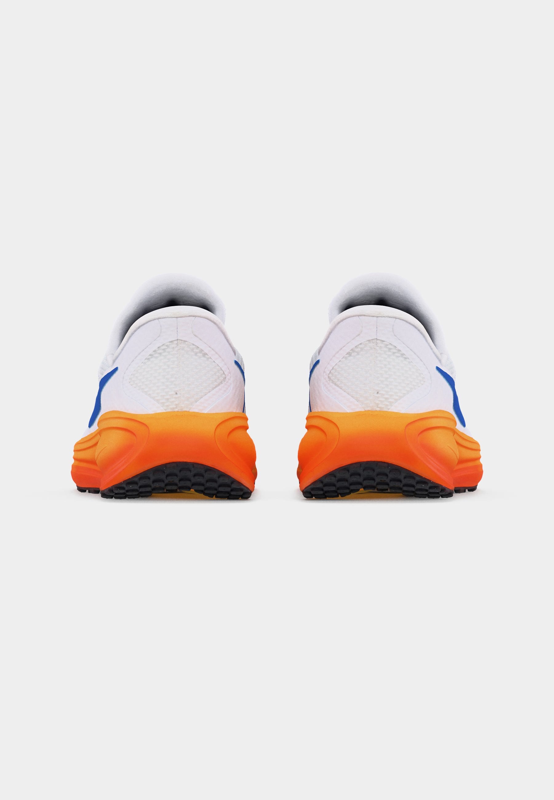 REVOLUTION 8 EASYON - Road running shoes - white/blue crystal/hydrogen blue/total orange/topaz gold-coloured