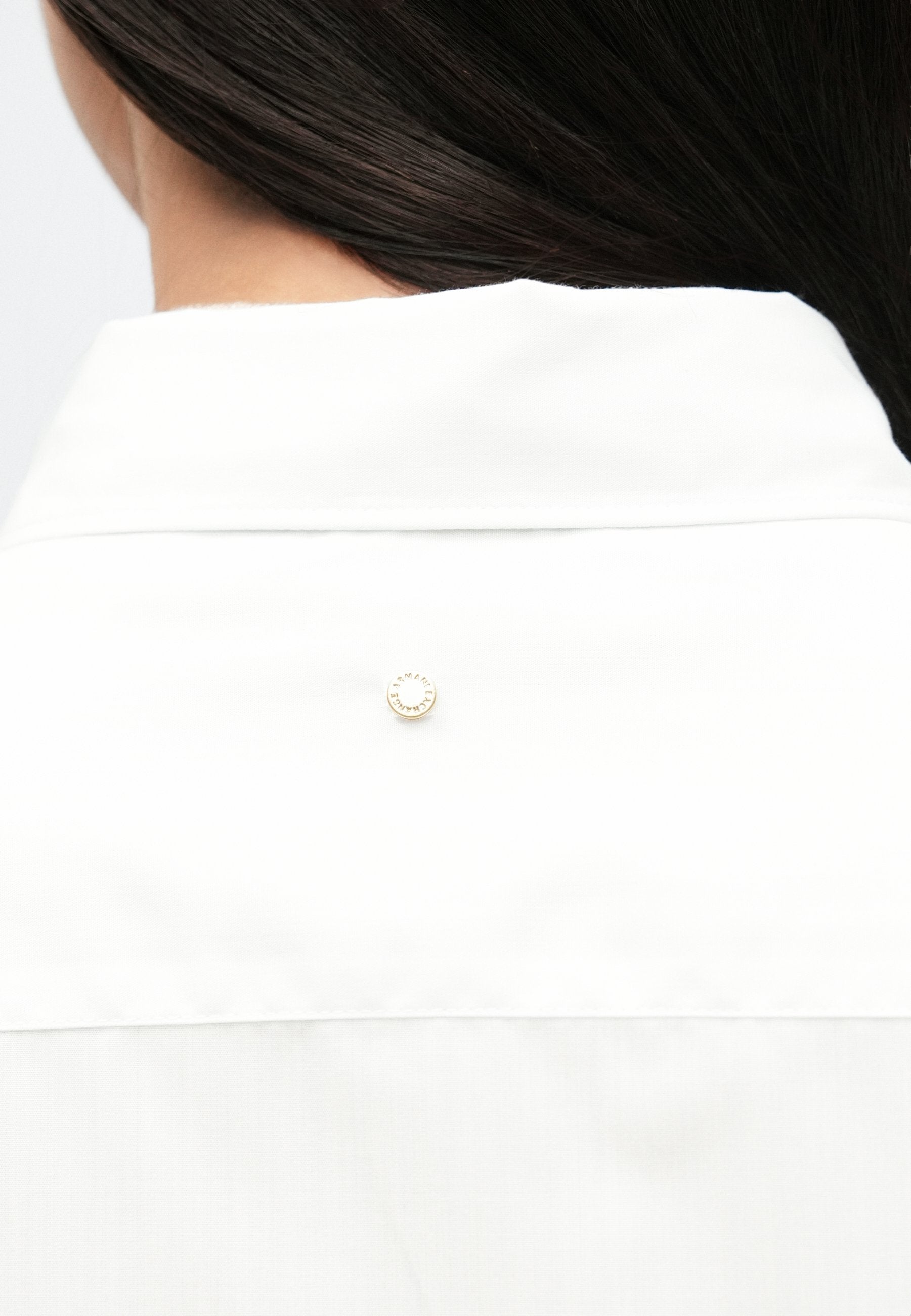 Button-down blouse - white