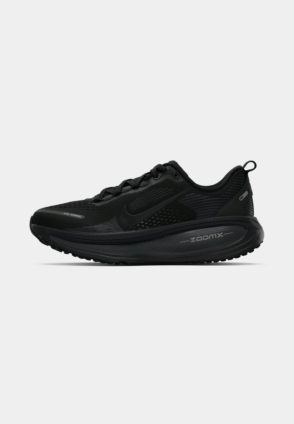 VOMERO 18 - Road running shoes - black/dark smoke grey/light smoke grey