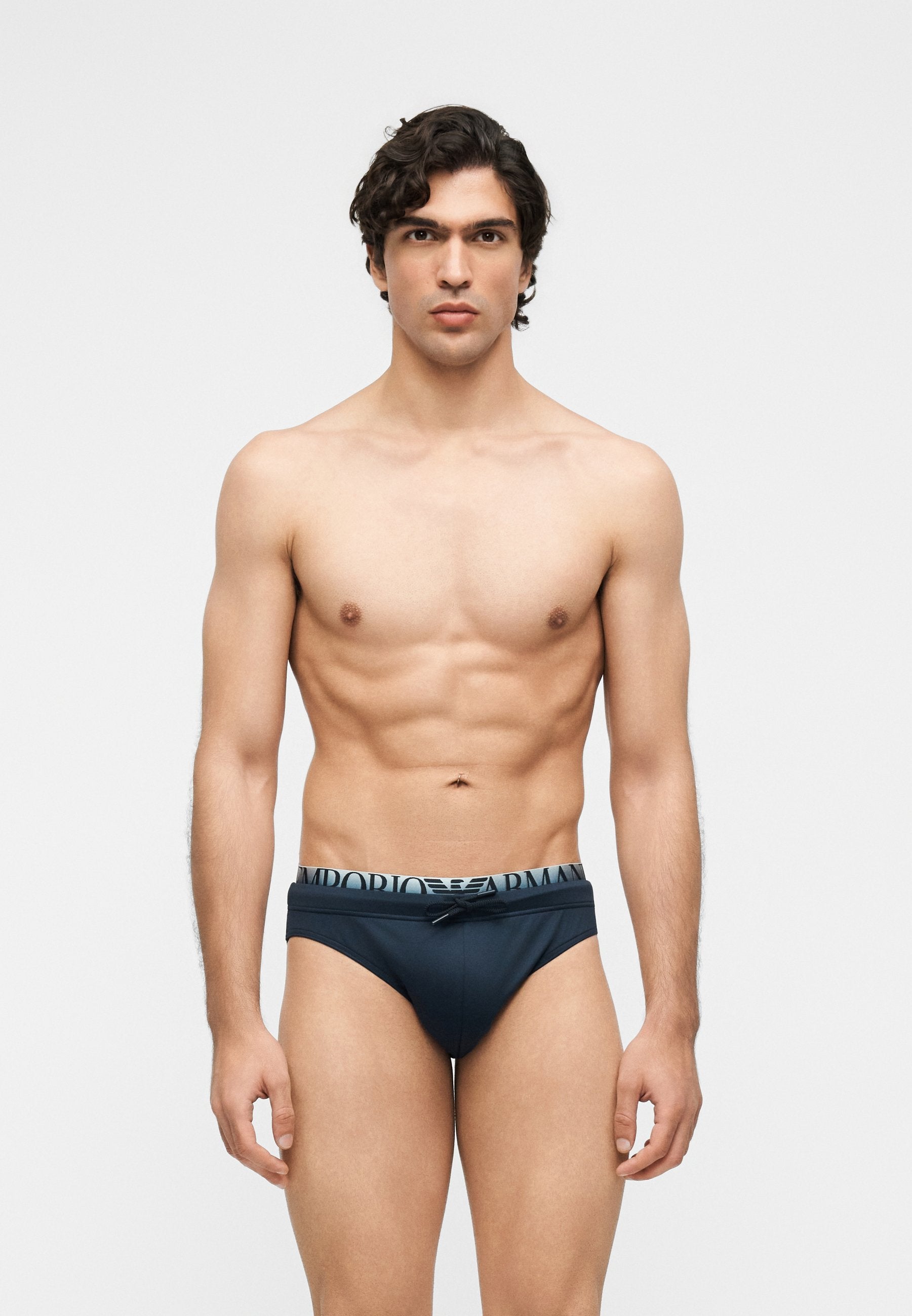 LOGOBAND BRIEF - Swimming briefs - blue