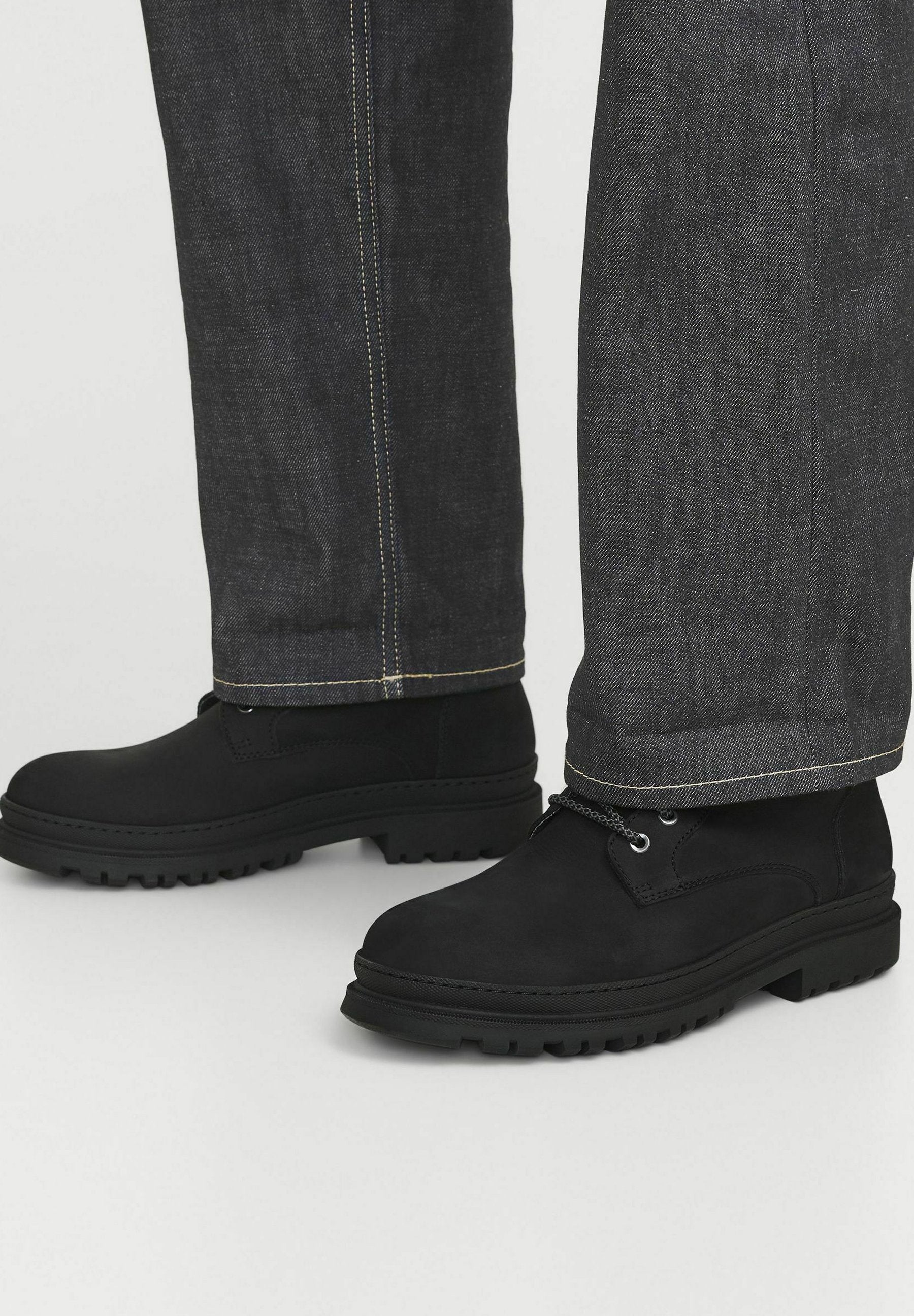 JFWCHAPEL  - Lace-up ankle boots - anthracite