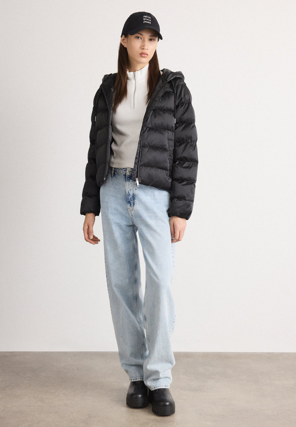 LIGHTWEIGHT LOGO  - Winter jacket - black