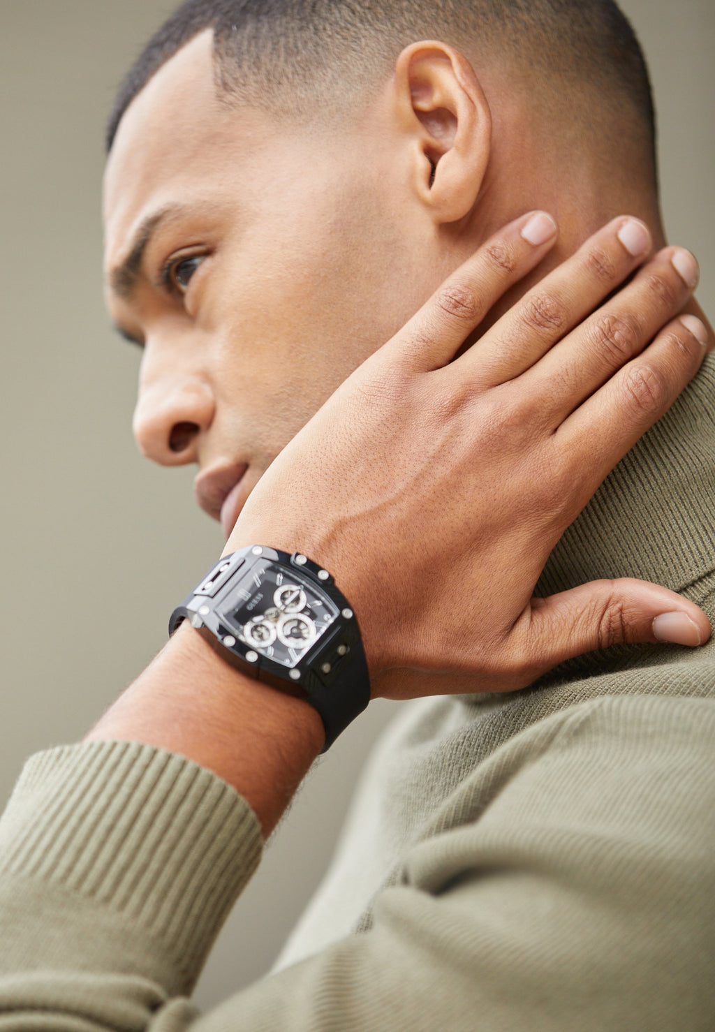 PHOENIX - Chronograph watch - black