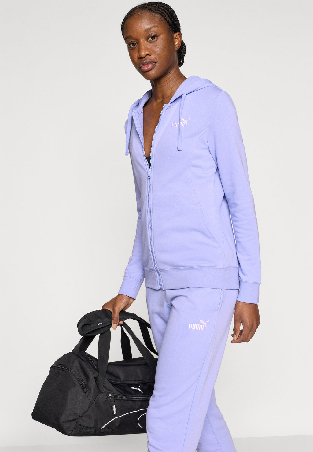 HOODED SUIT - Tracksuit - intense lavender