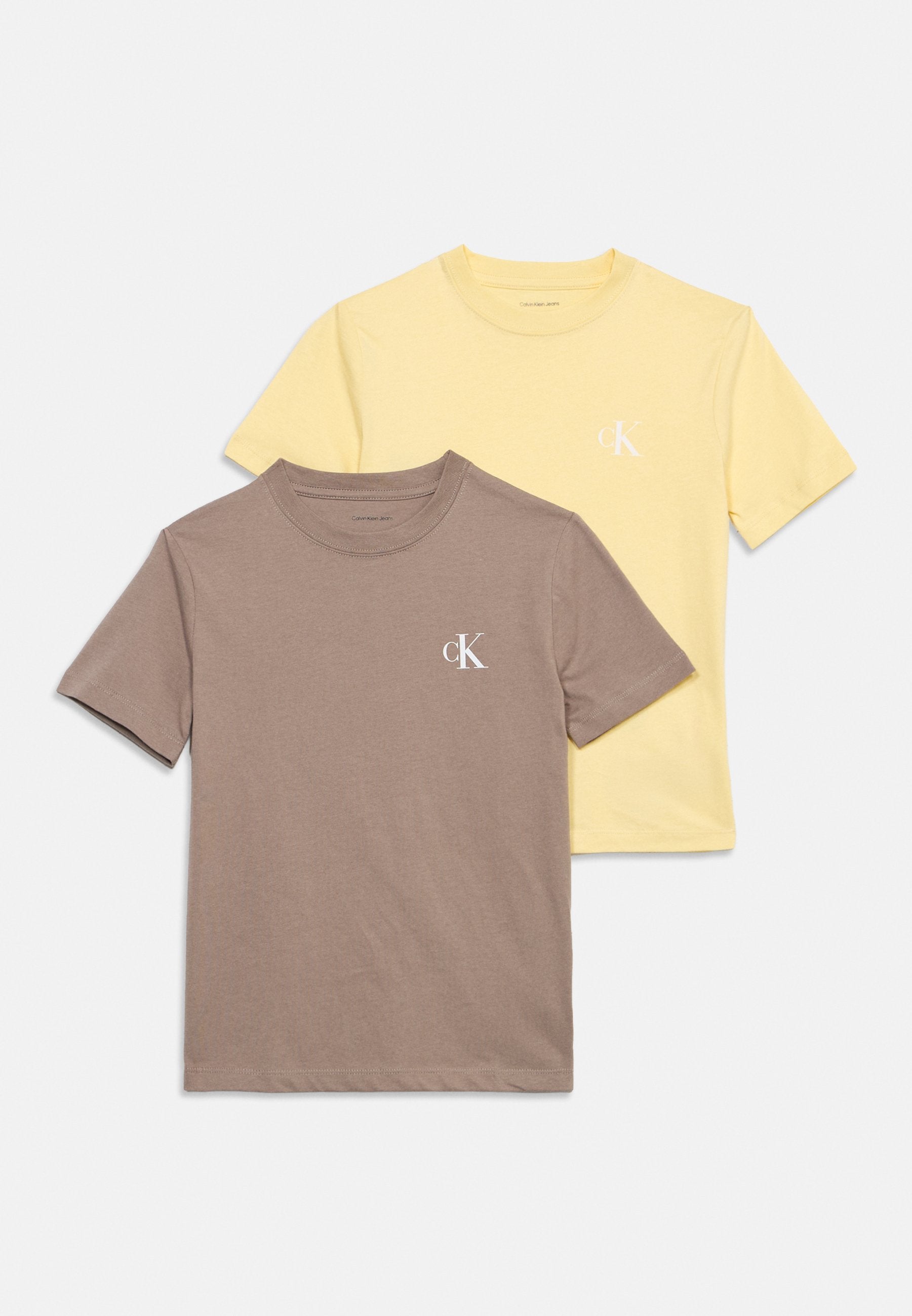 MONOGRAM UNISEX 2 PACK - Basic T-shirt - french vanilla