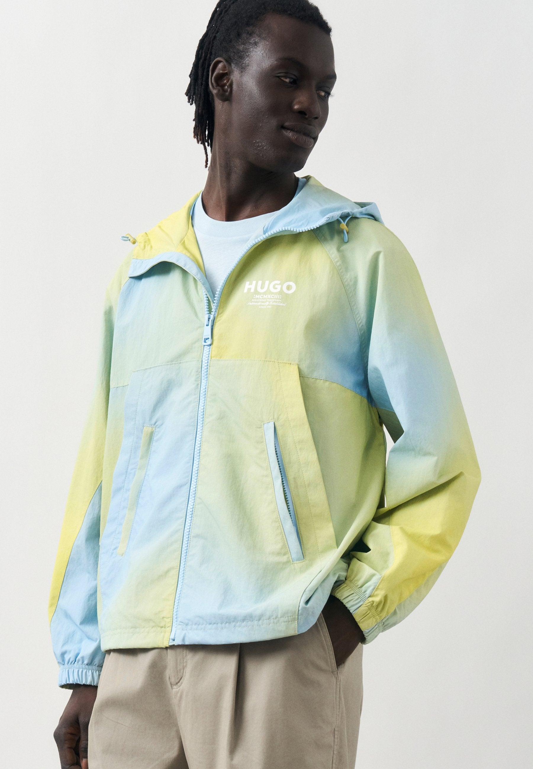BENTONO - Light jacket - open blue