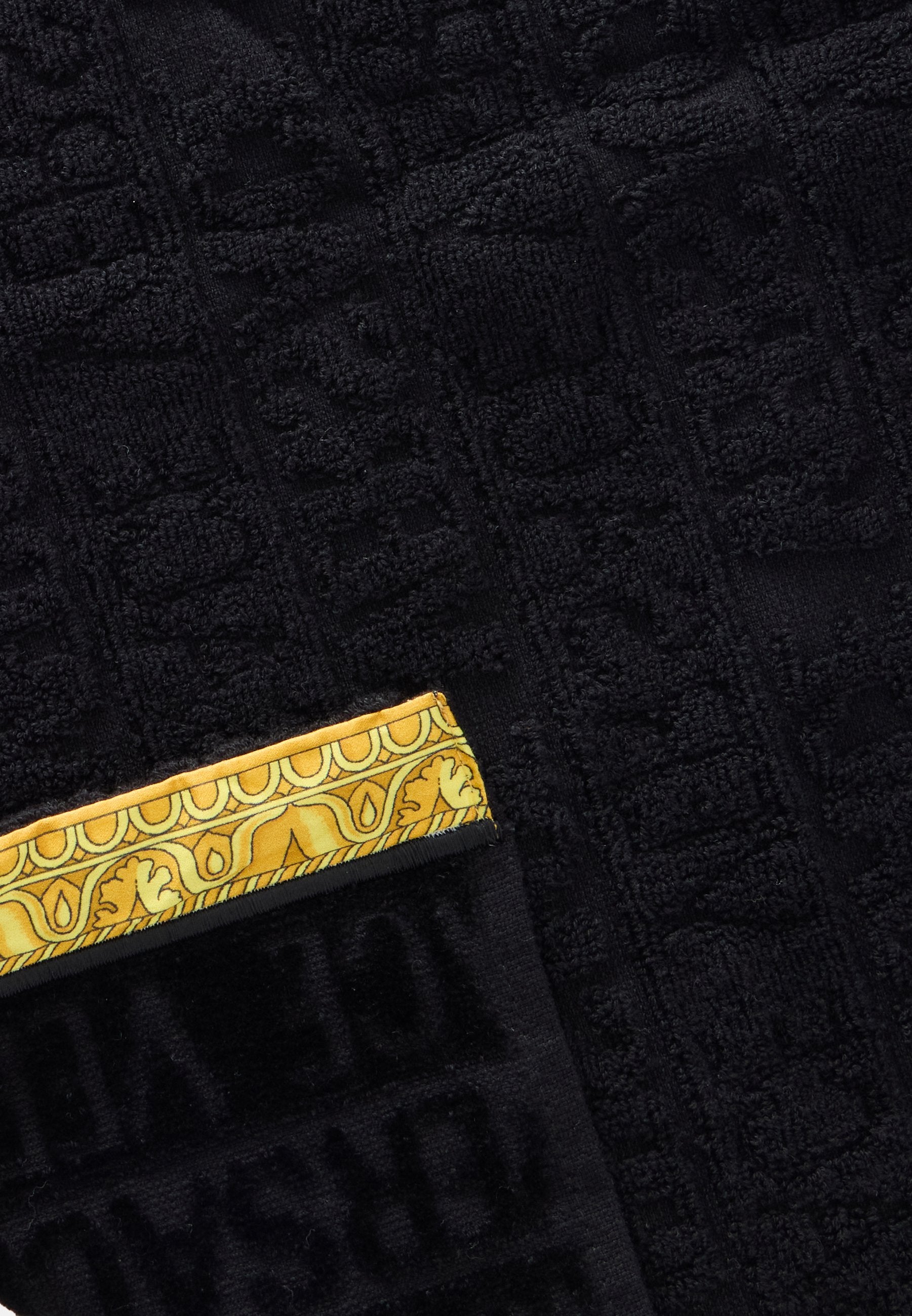 BATH TOWEL - Towel - black