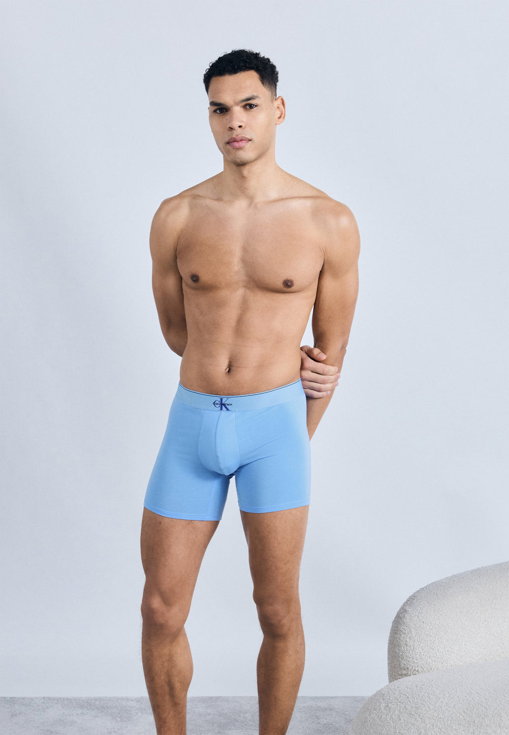 3 PACK - Boxer briefs - black/blue river fog/blue river