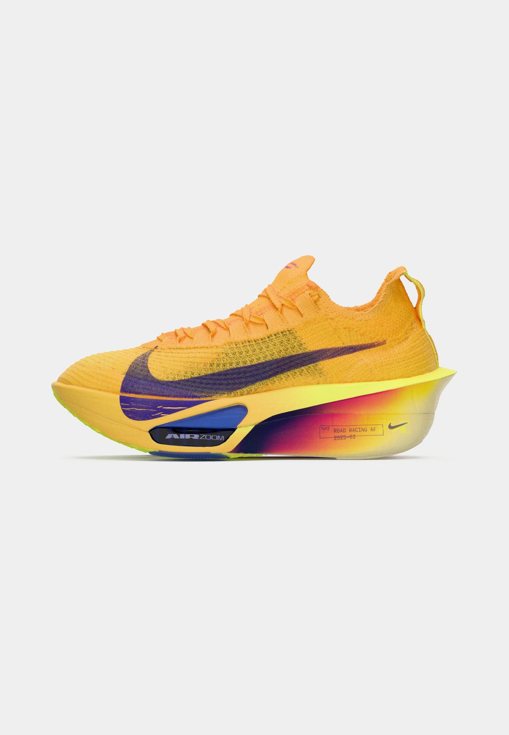 AIR ZOOM ALPHAFLY NEXT% 3 - Chaussures de running sur route - laser orange/indigo burst/citron pulse/volt ice/vivid purple/sapphire