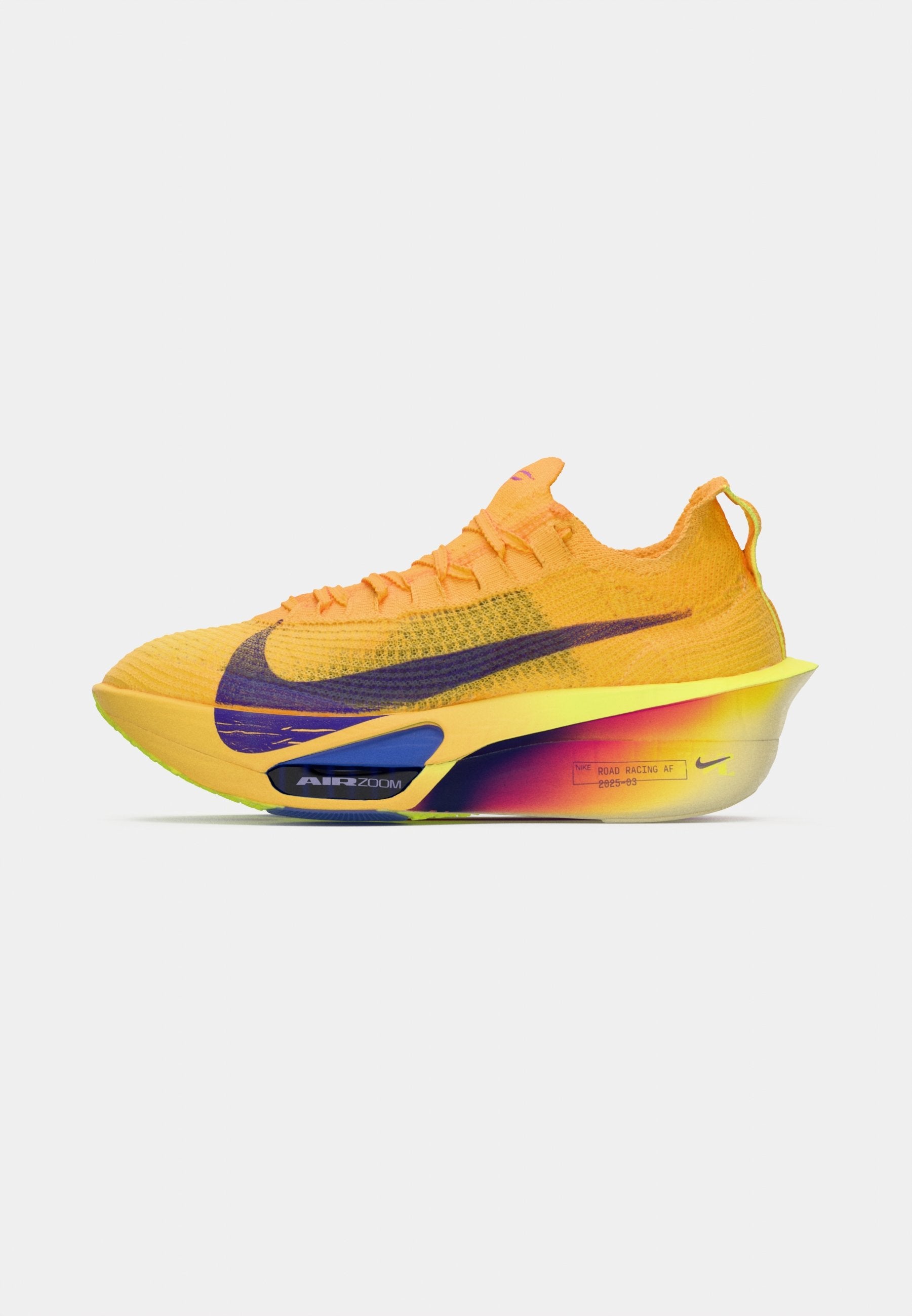 AIR ZOOM ALPHAFLY NEXT% 3 - Chaussures de running sur route - laser orange/indigo burst/citron pulse/volt ice/vivid purple/sapphire