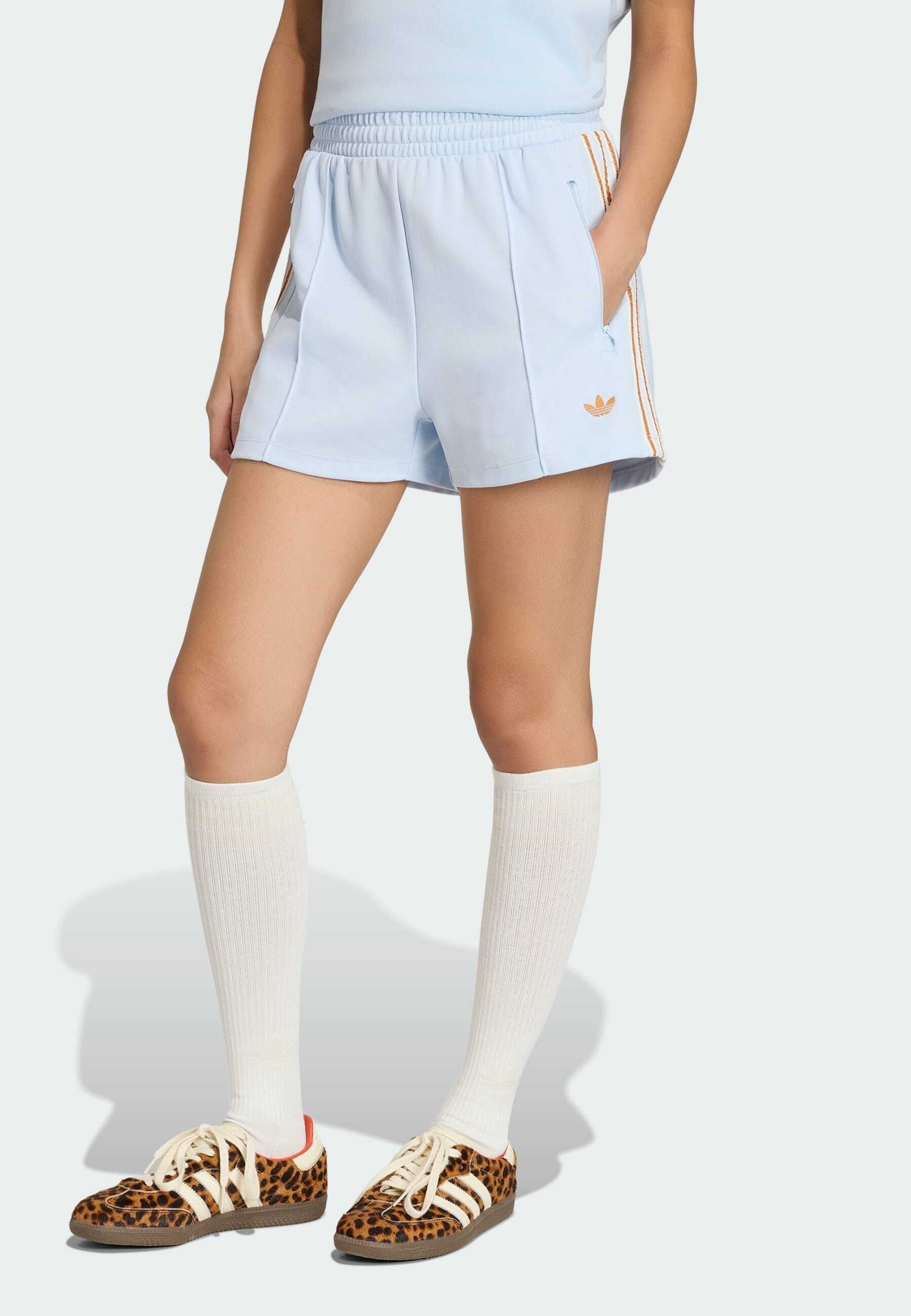 SUMMER GLOW - Tracksuit bottoms - crystal sky