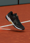TOPRAK KORT - Toprak kort tenis ayakkabısı - siyah/gri menekşe