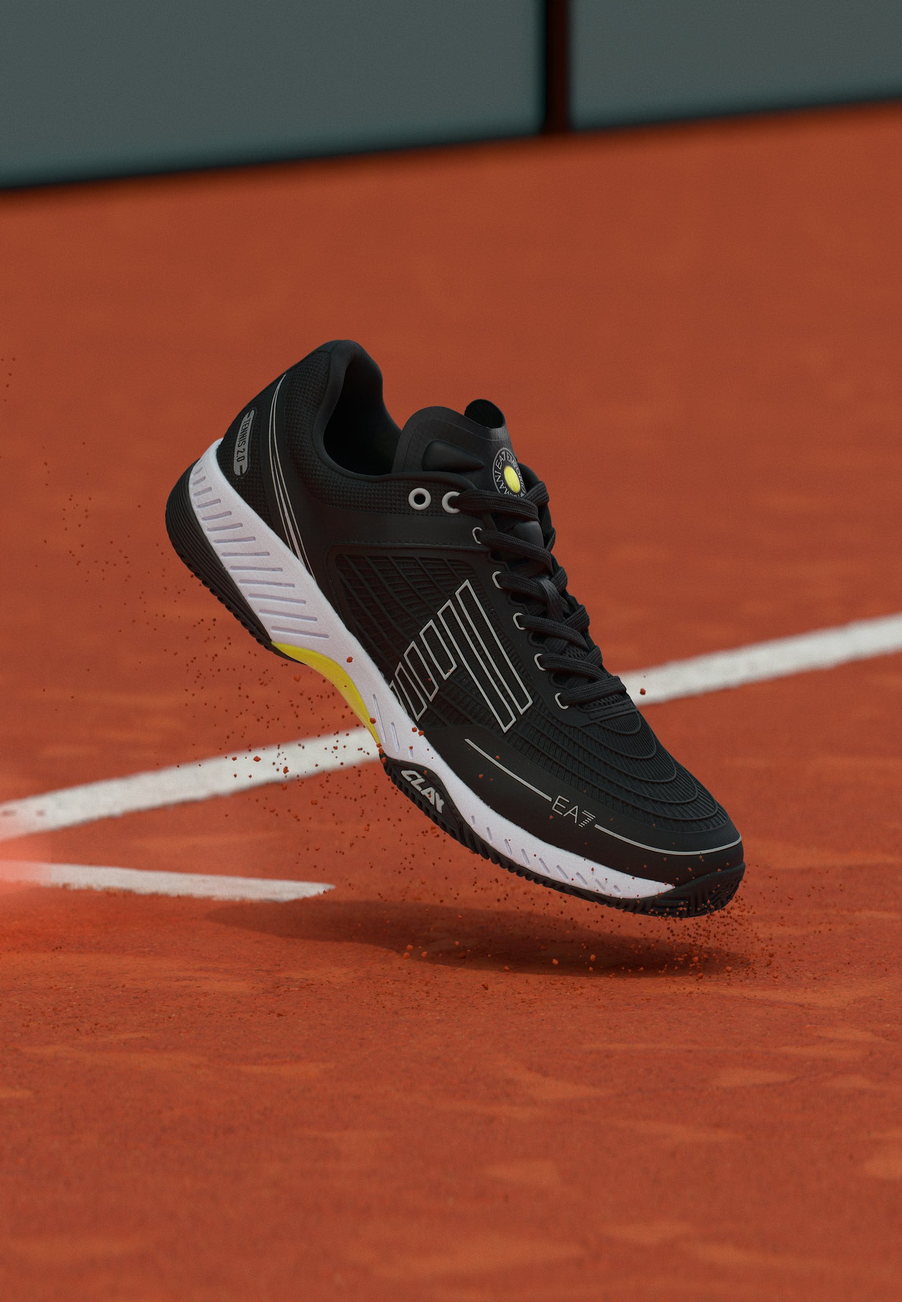 CLAY - Clay court tennis shoes - black/gray violet