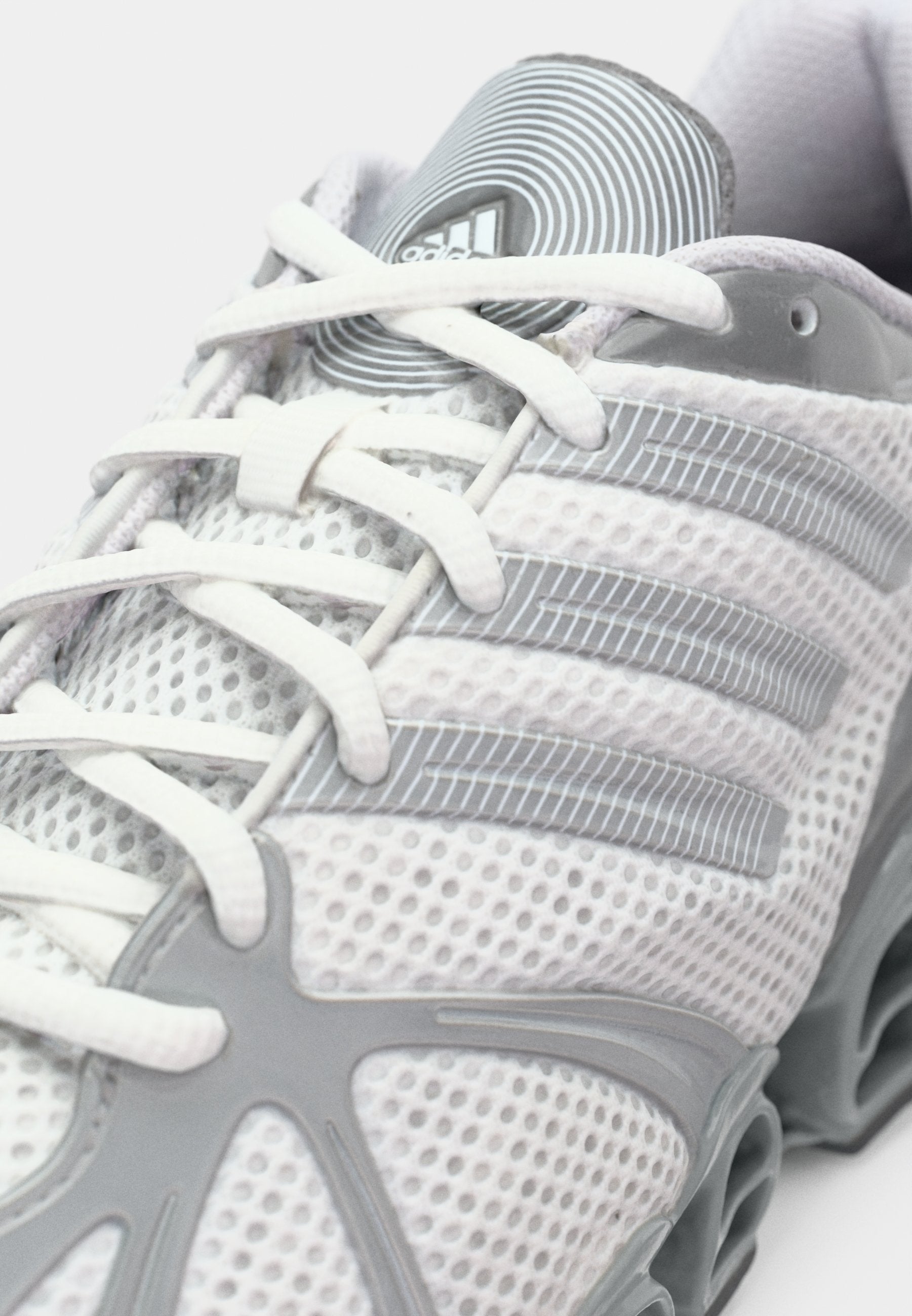 MEGA GHOSTRIDE W - Trainers - footwear white/silver metallic/matte silver