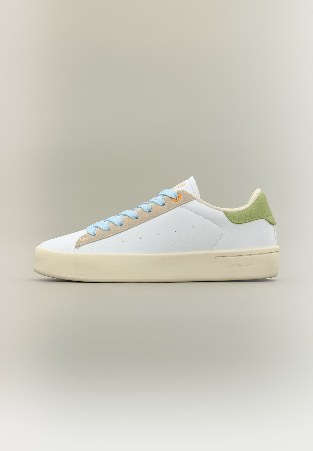 SUN - Trainers - white/pastel green