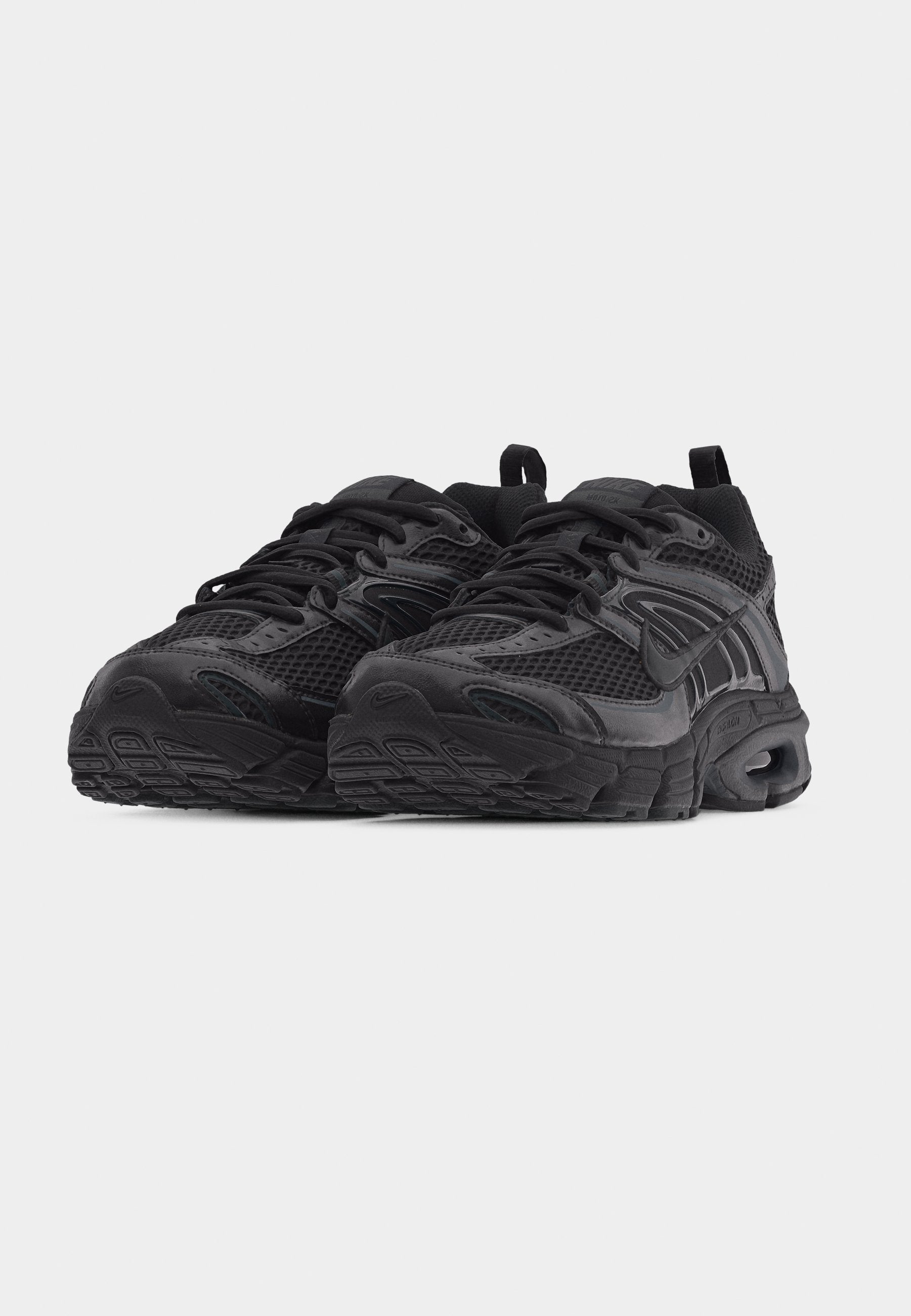 AIR MAX MOTO 2K UNISEX - Trainers - black/dark smoke grey/metallic dark grey