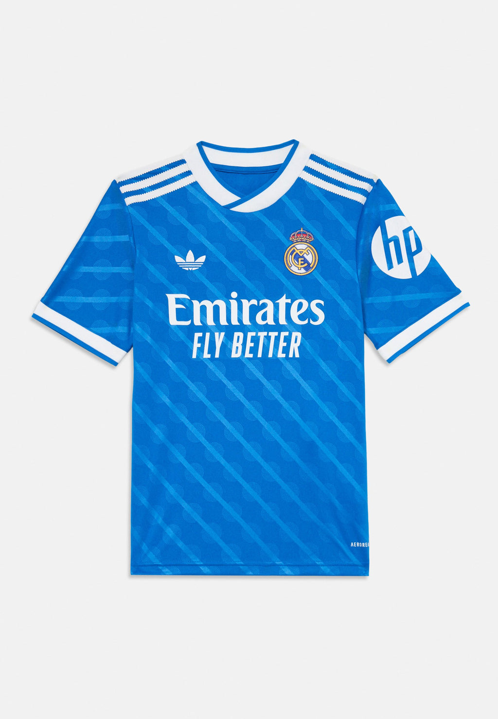 قميص كرة القدم REAL MADRID 25/26 THIRD KIDS UNISEX - أزرق طائر