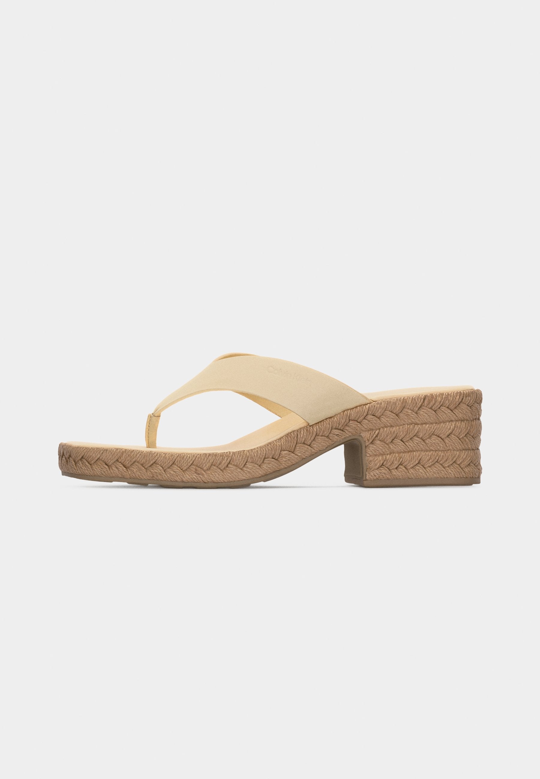 T-bar sandals - light cashew