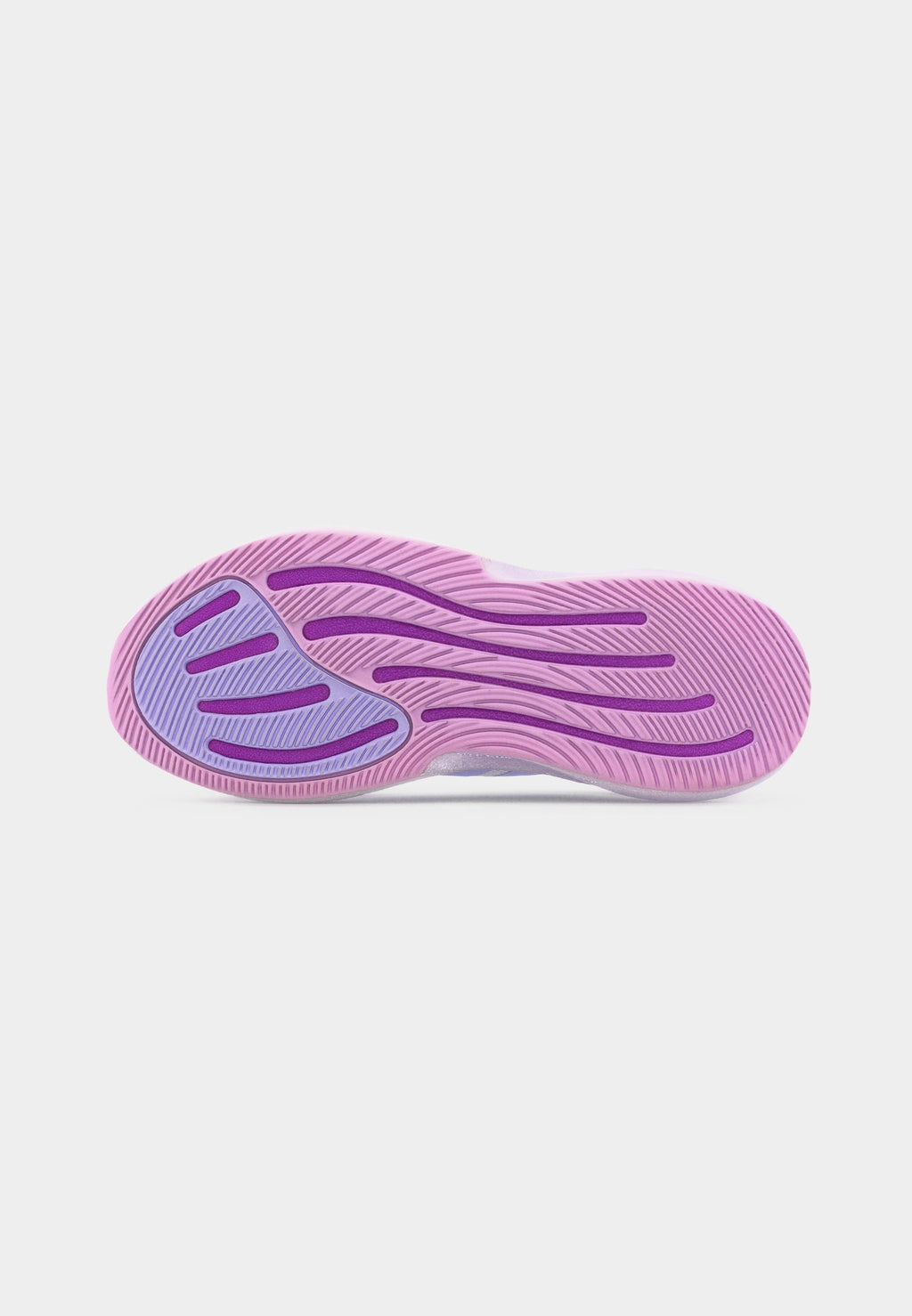 SUPERNOVA GLIDE W - Road running shoes - dash grey/glow purple/pulse mint