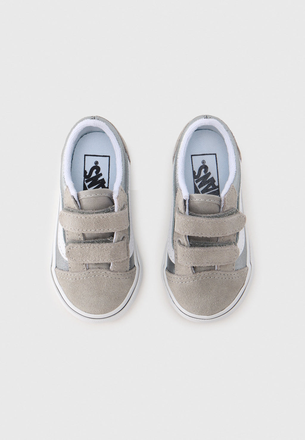 OLD SKOOL UNISEX - Skate shoes - silver-coloured
