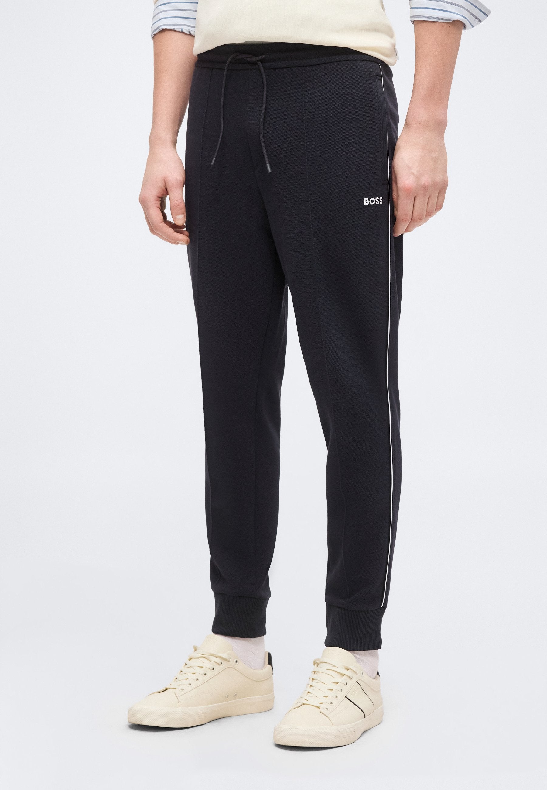 JOIN HADIKO - Tracksuit bottoms - dark blue