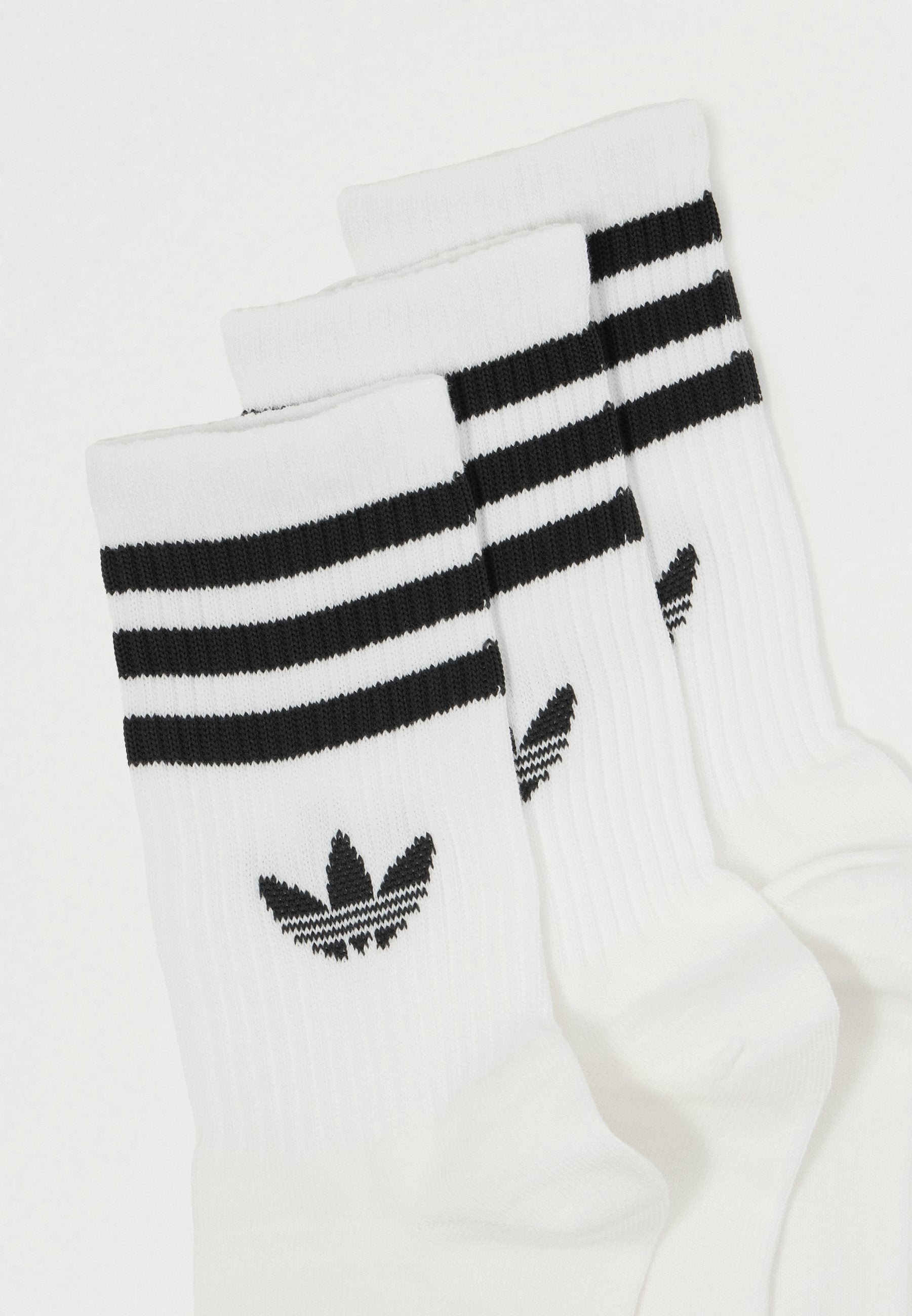 STRIPES CREW UNISEX 3 PACK - Socks - white