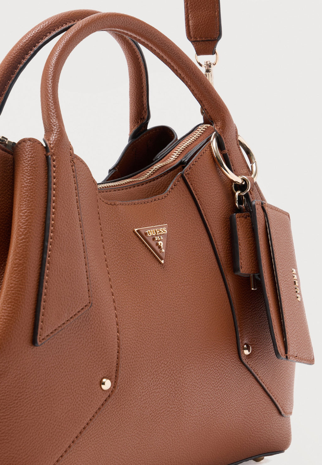 DARCY GIRLFRIEND SATCHEL - Handbag - cognac