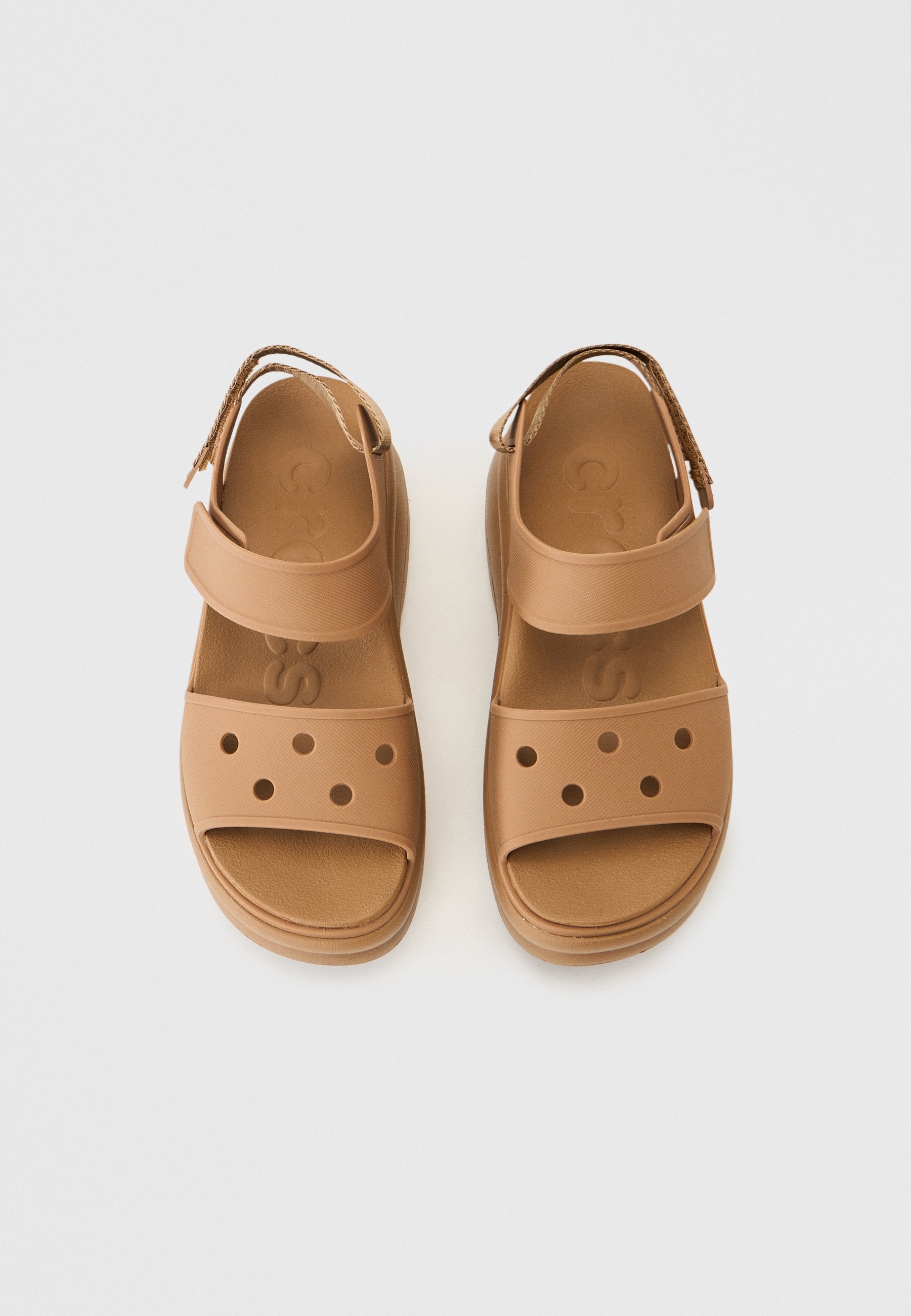 SOHO - Platform sandalet - sepya