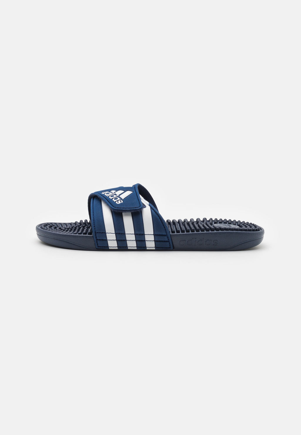 ADISSAGE - Claquettes de piscine - bleu foncé/blanc chaussures