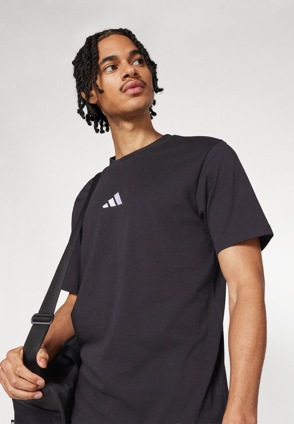 Basic T-shirt - black/white