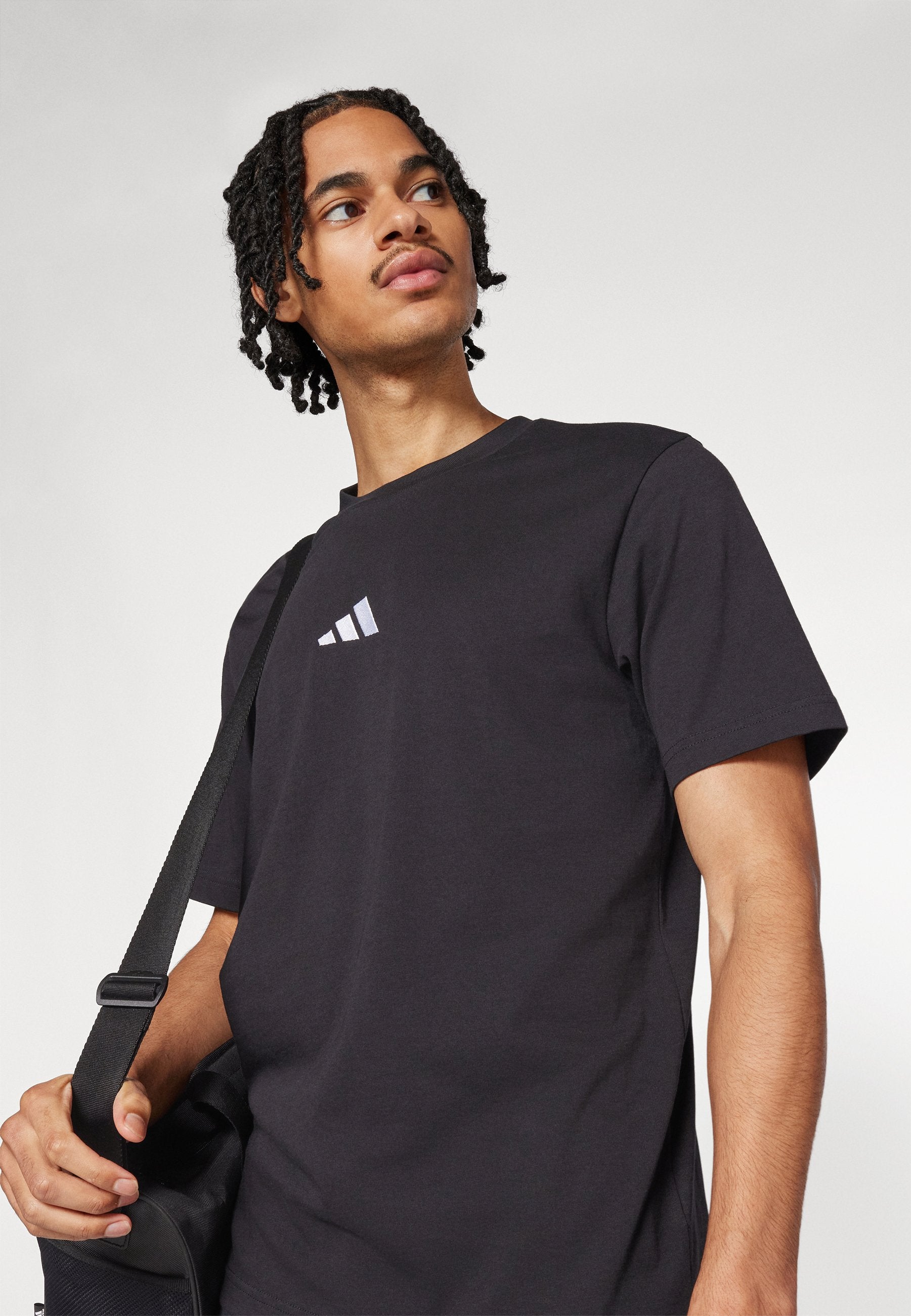 Basic T-shirt - black/white