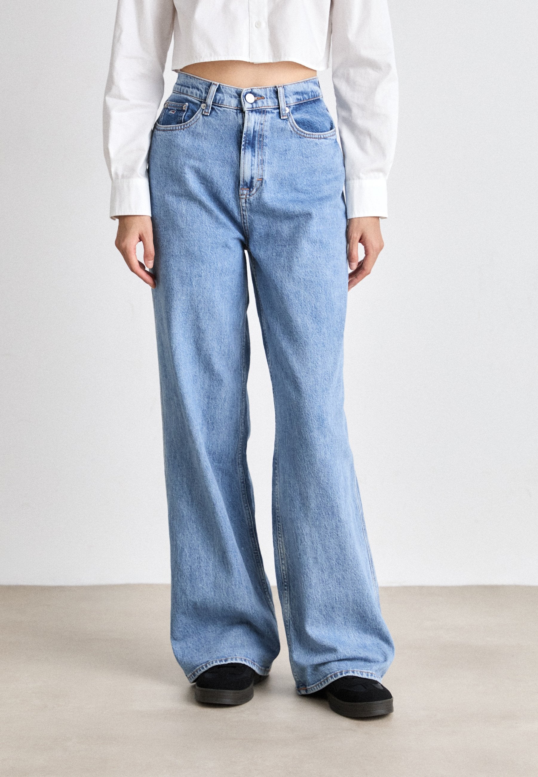 CLAIRE - Wide Leg - denim light