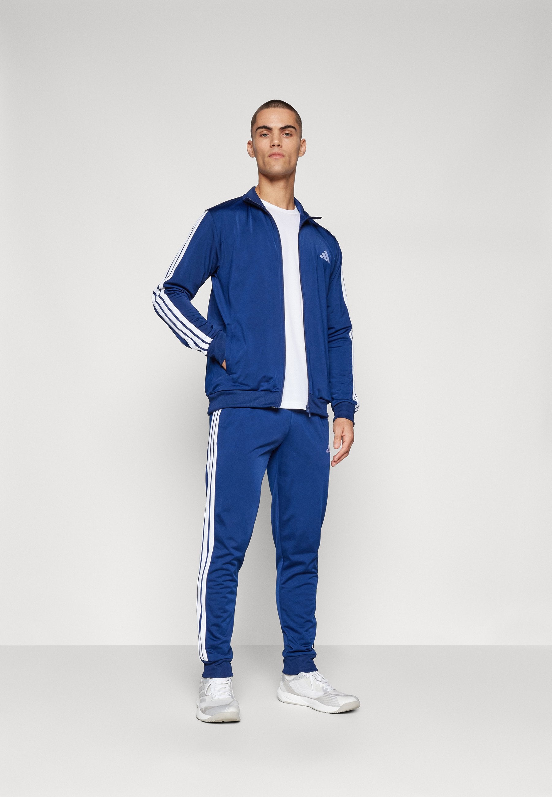 3 BANDES - Survêtement - bleu foncé