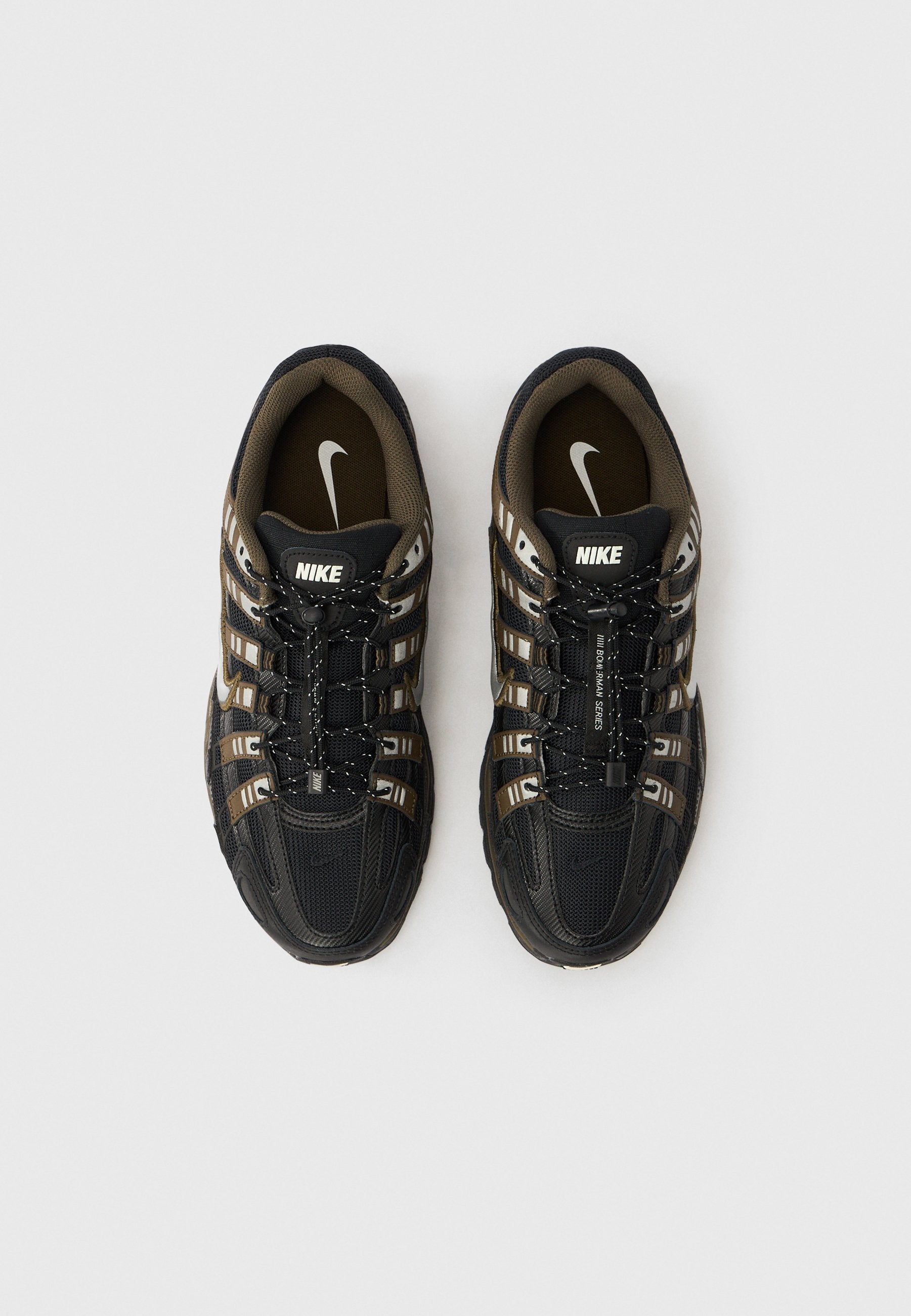 P 6000 UNISEX - Trainers - black/silver-coloured/dark hazel/summit white