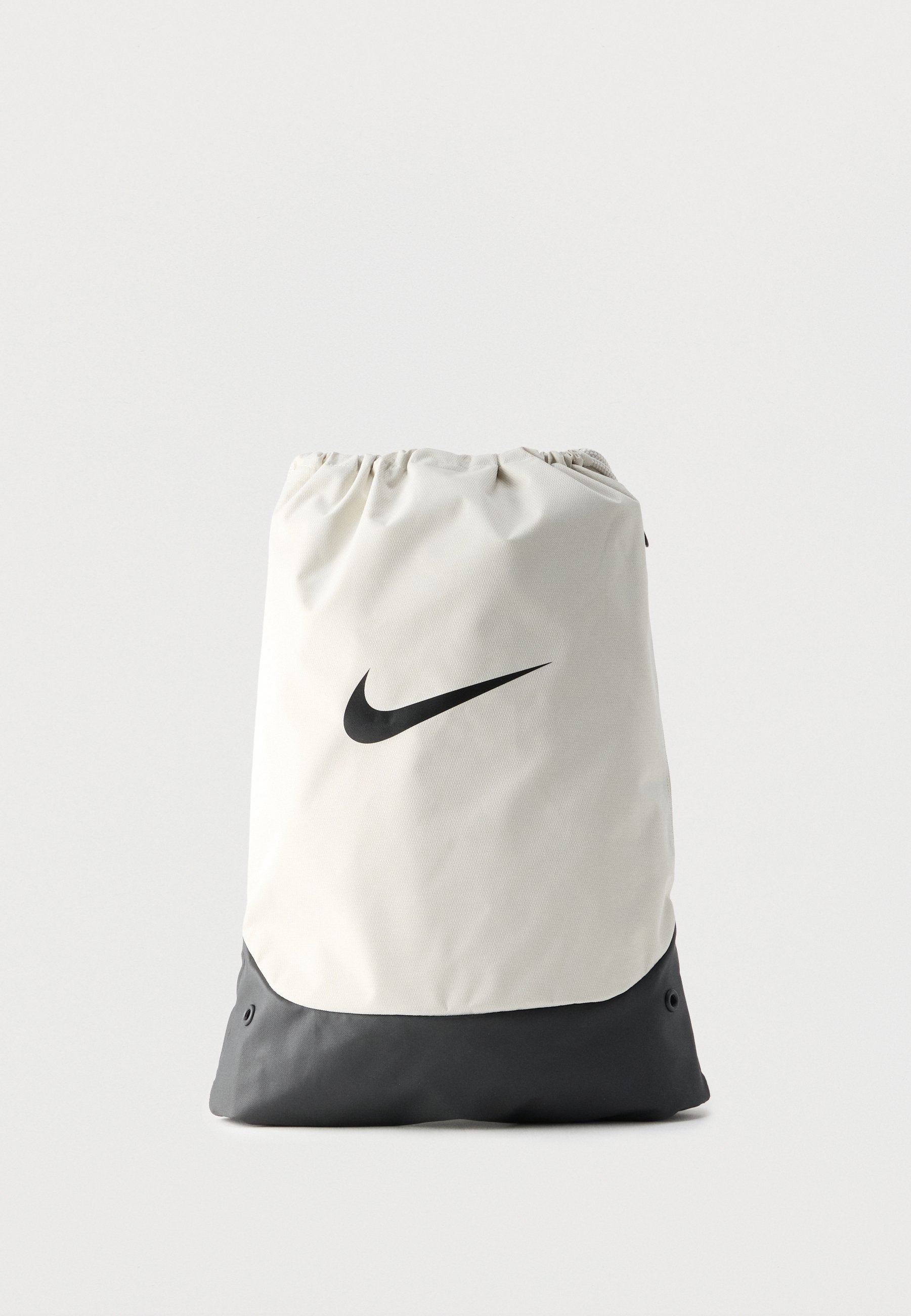 DRAWSTRING UNISEX - Drawstring sports bag - light bone/black
