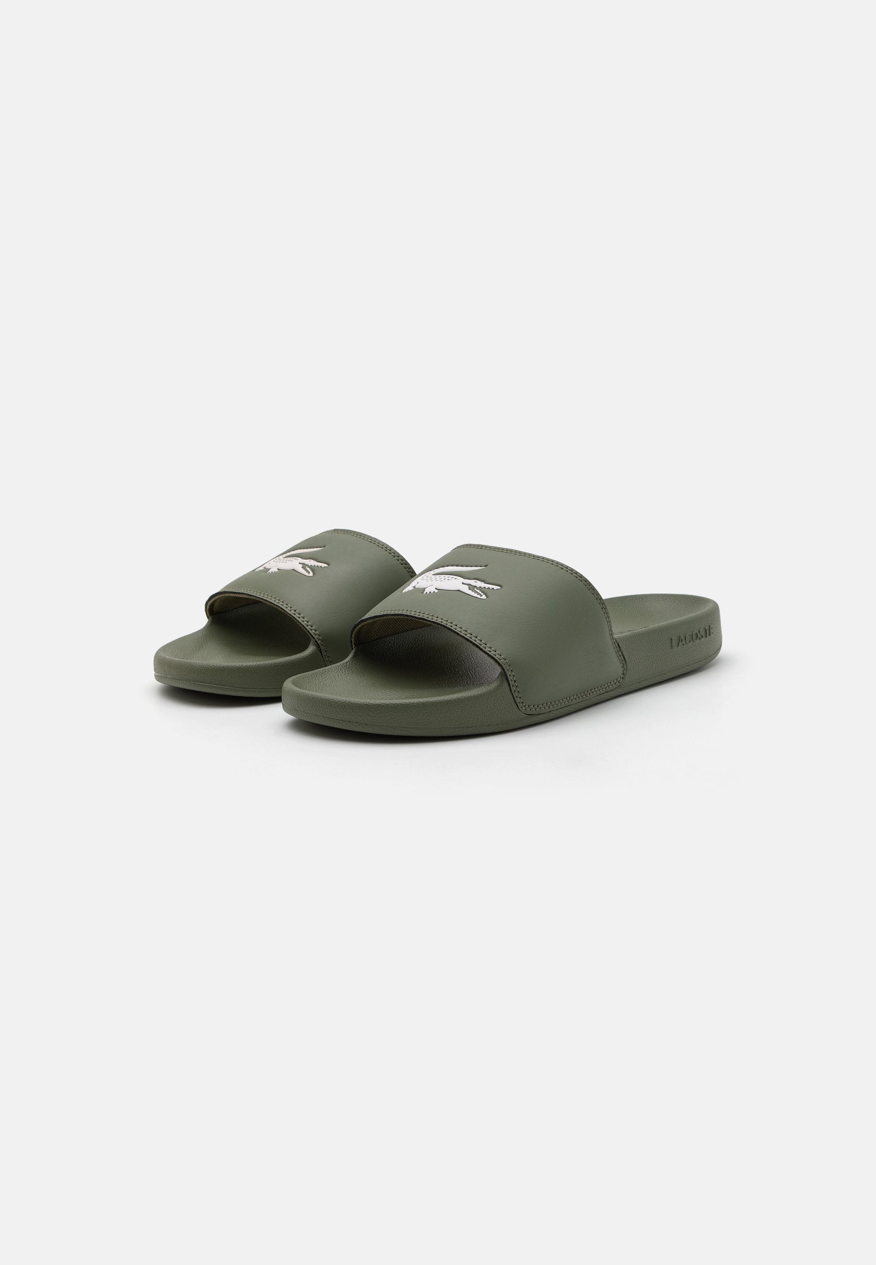 SERVE SLIDE 125 - Mules - khaki/white