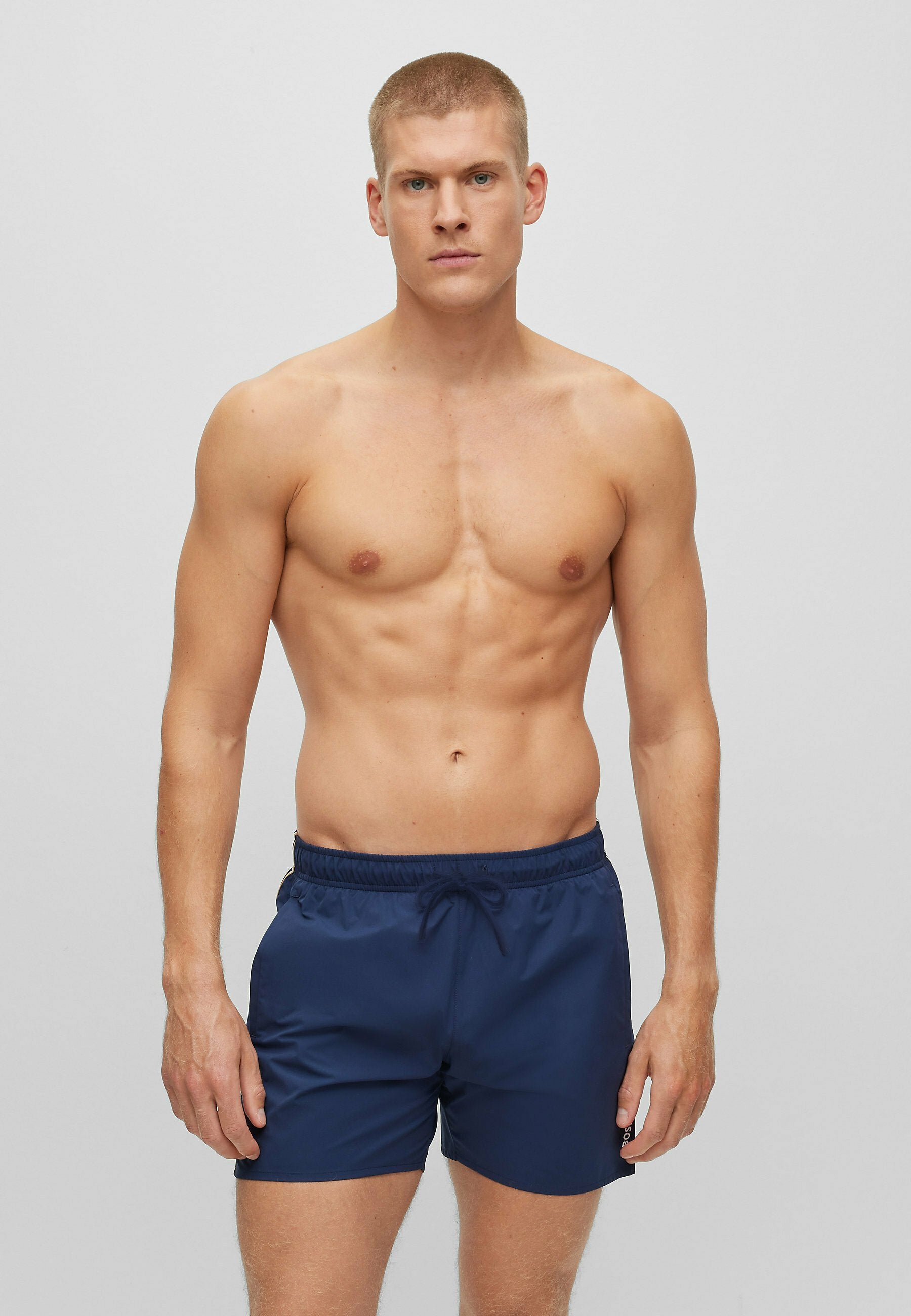 ICONIC - Swimming shorts - dark blue thirteen