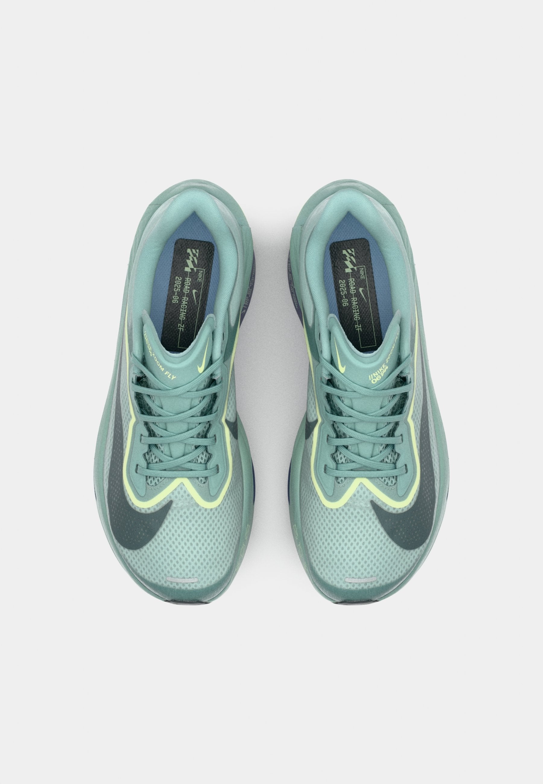 ZOOM FLY  - Road running shoes - cannon/seaweed/light silver/cobalt bliss/sanded purple/barely volt