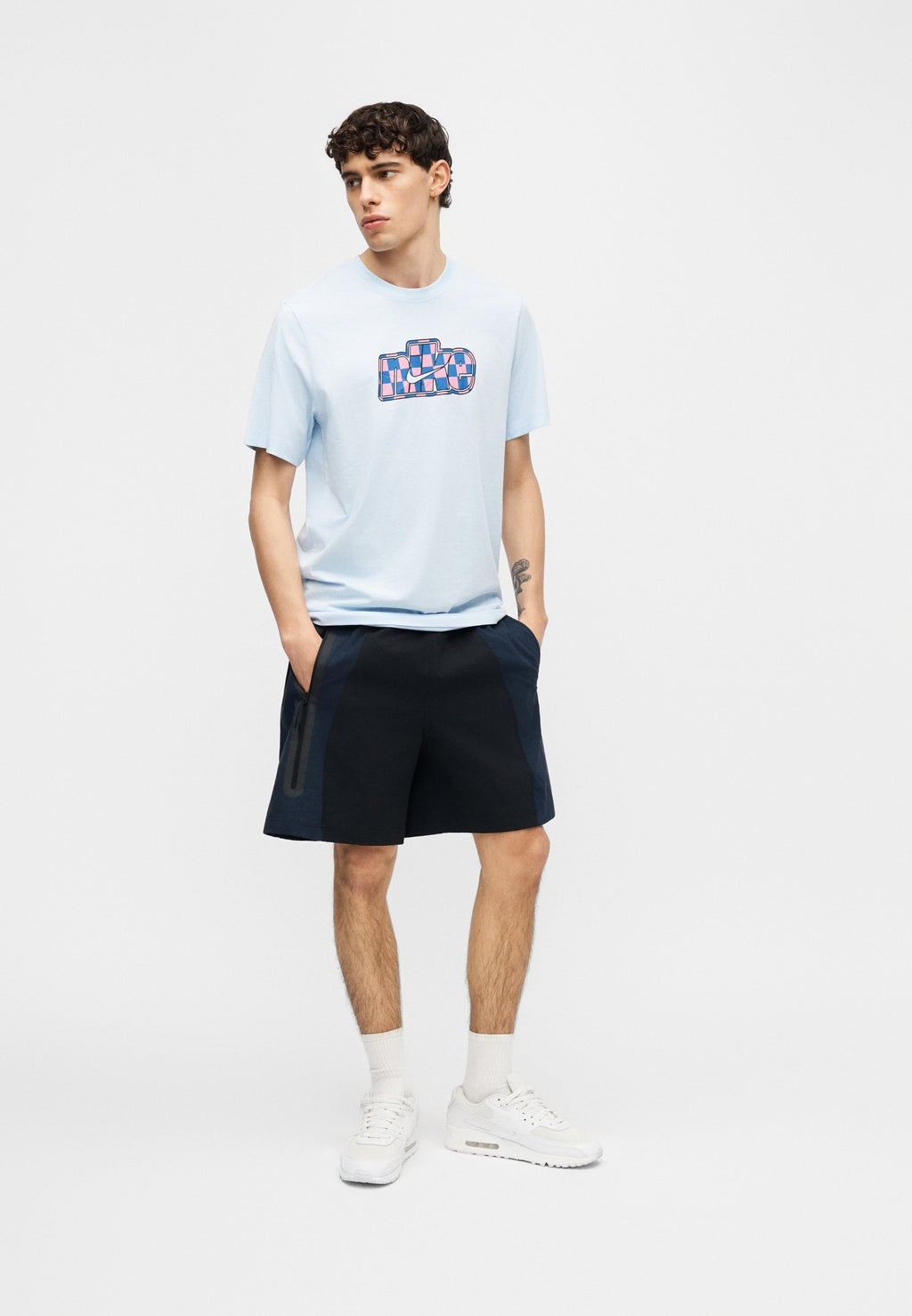 TEE CELEBRATE SPORT - T-shirt imprimé - bleu hydrogène