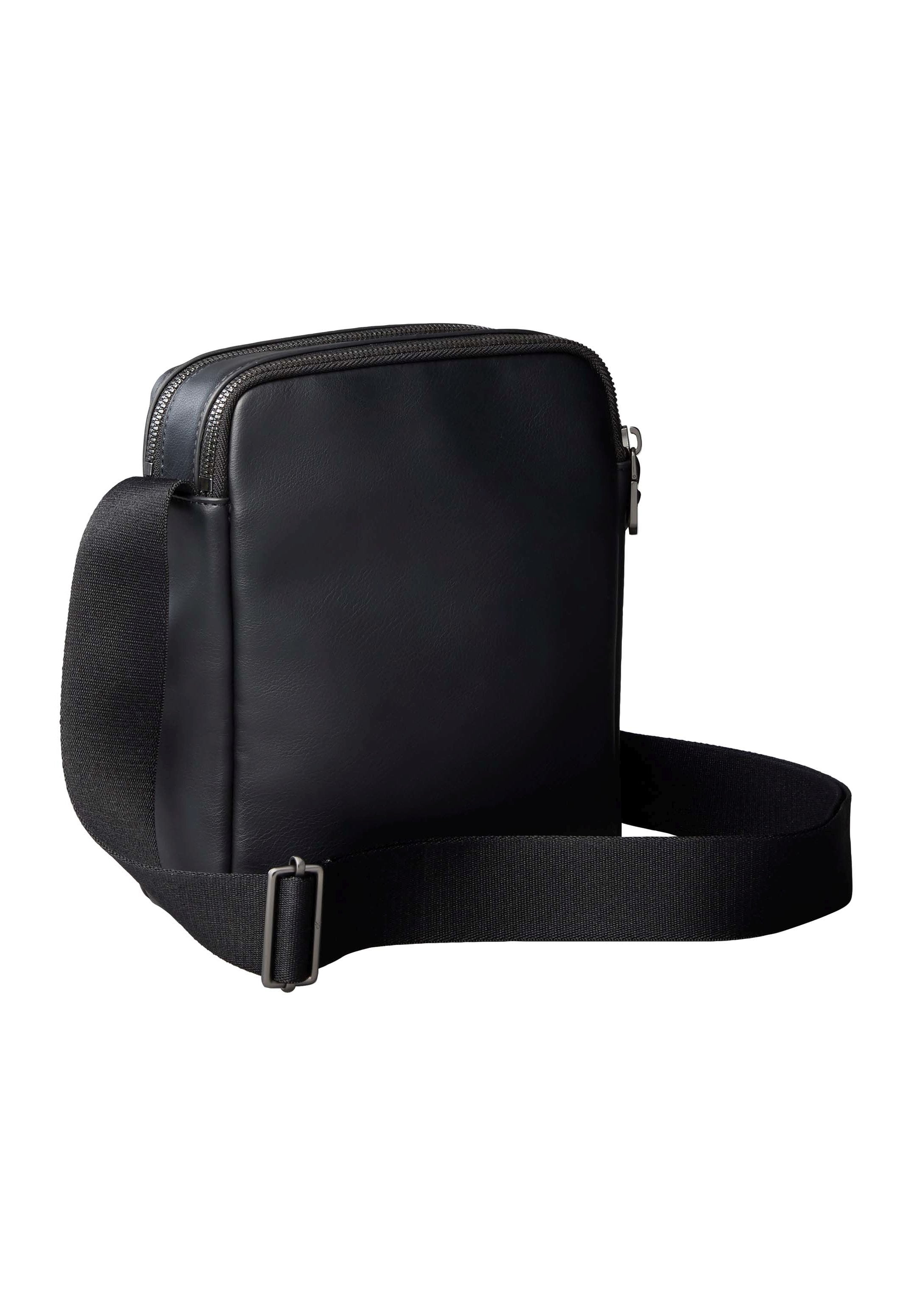 BOLD POCKET REPORTER - Cross body bag - black